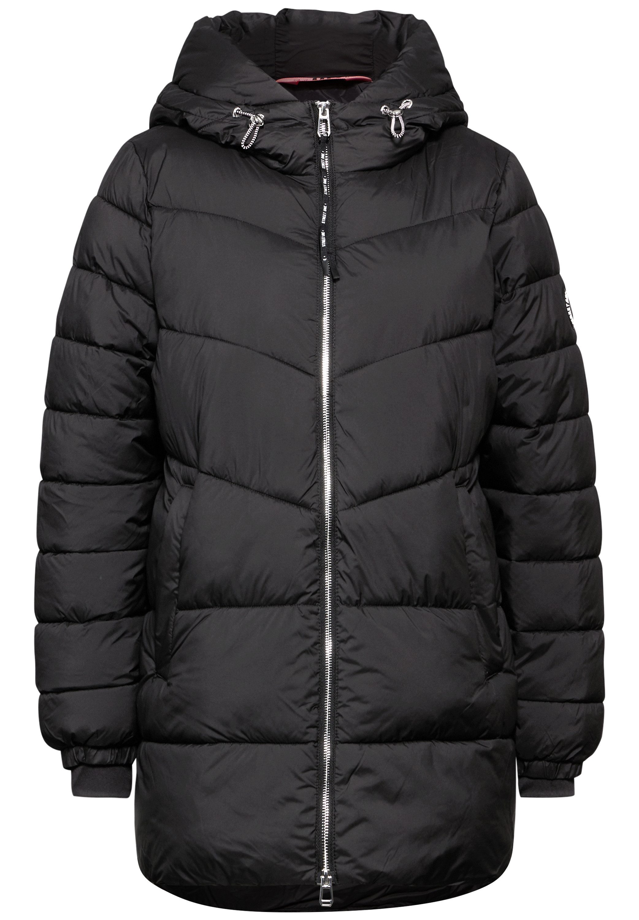 STREET ONE Gewatteerde jas met een capuchon