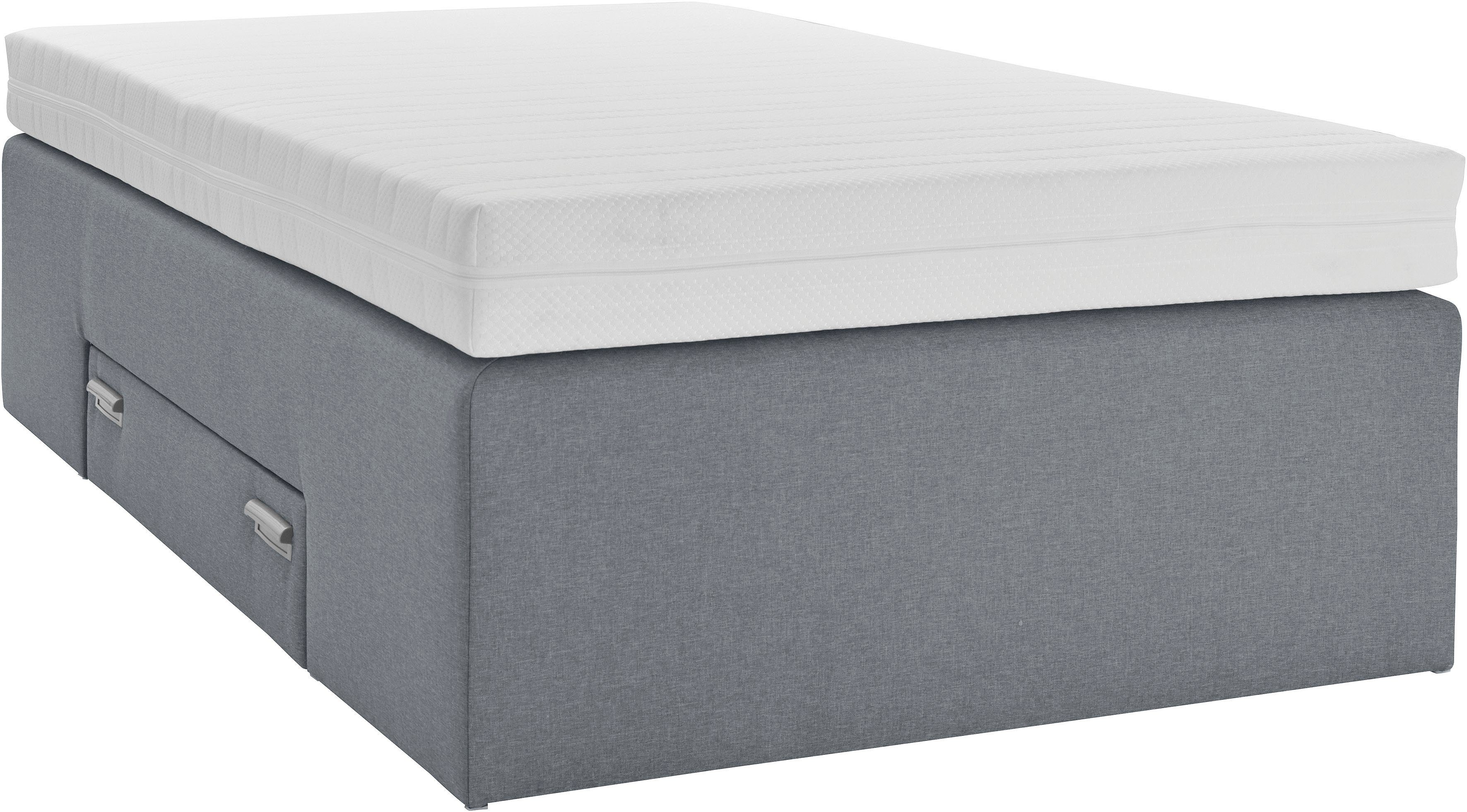 Westfalia Polsterbetten Boxspring met geïntegreerde lade, vrij plaatsbaar