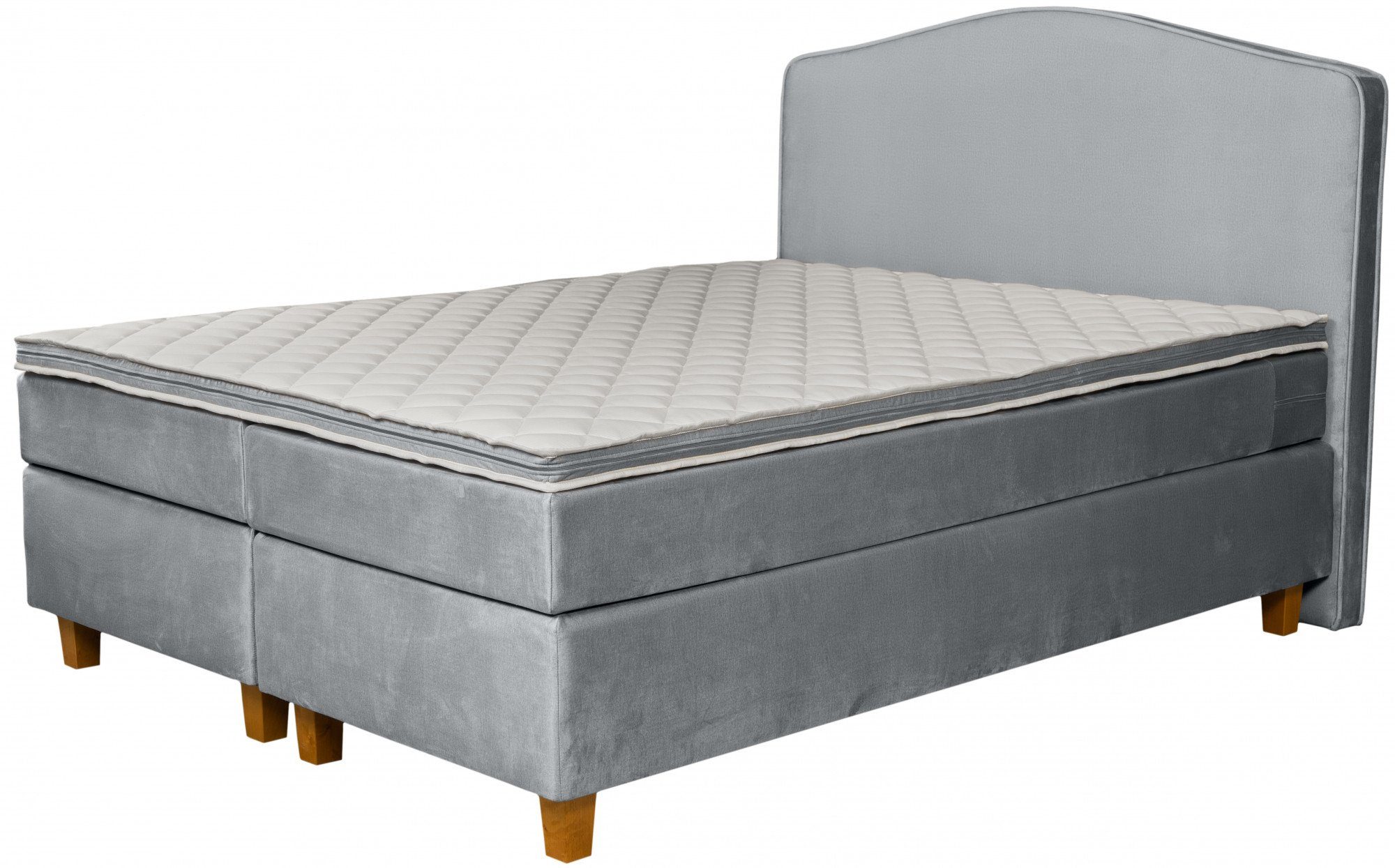 INOSIGN Boxspring Jalma Poten van massief berkenhout, incl. topmatras