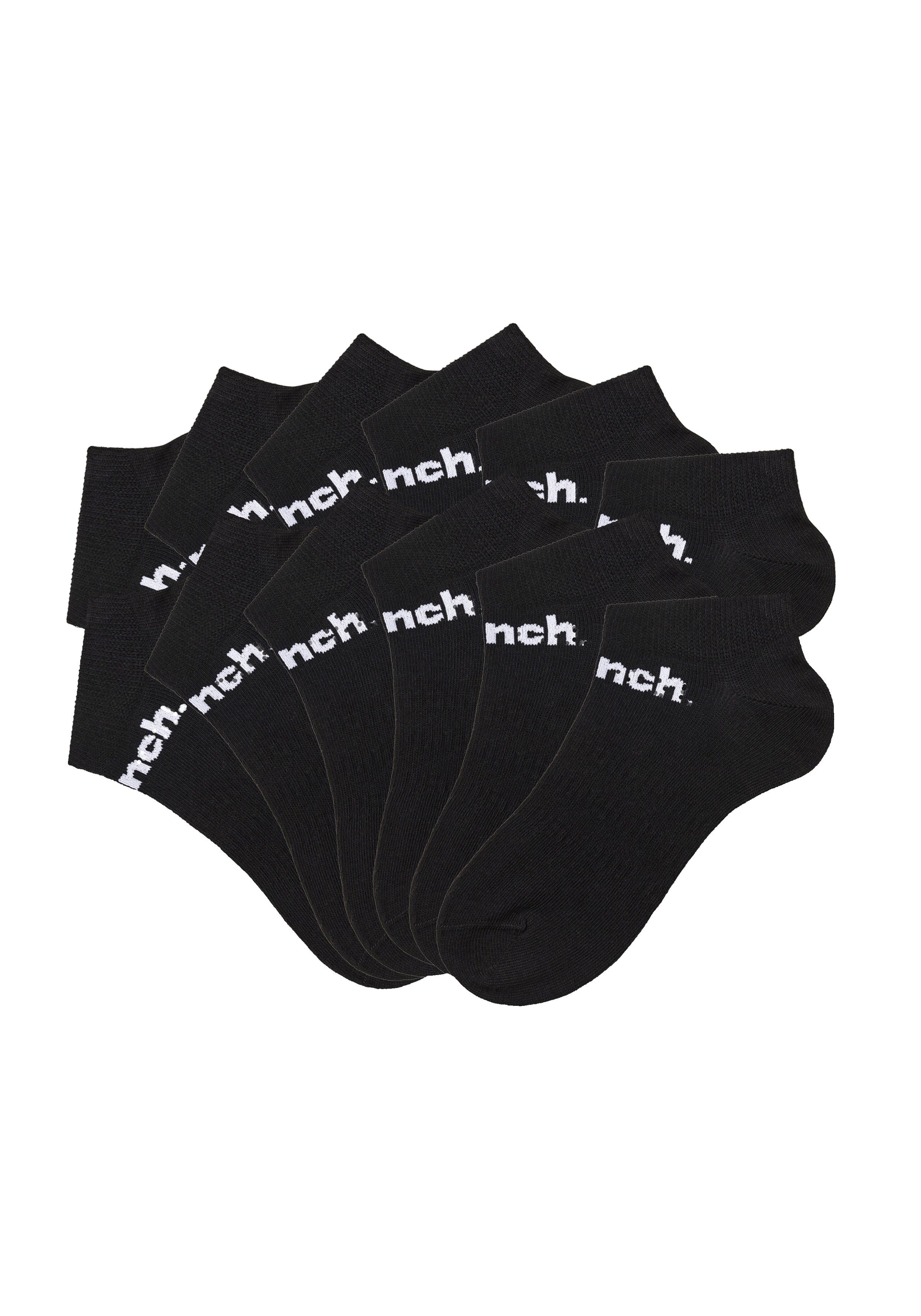 Bench. Sportsokken Sneakersokken met klassiek logo-opschrift (set, 12 paar)