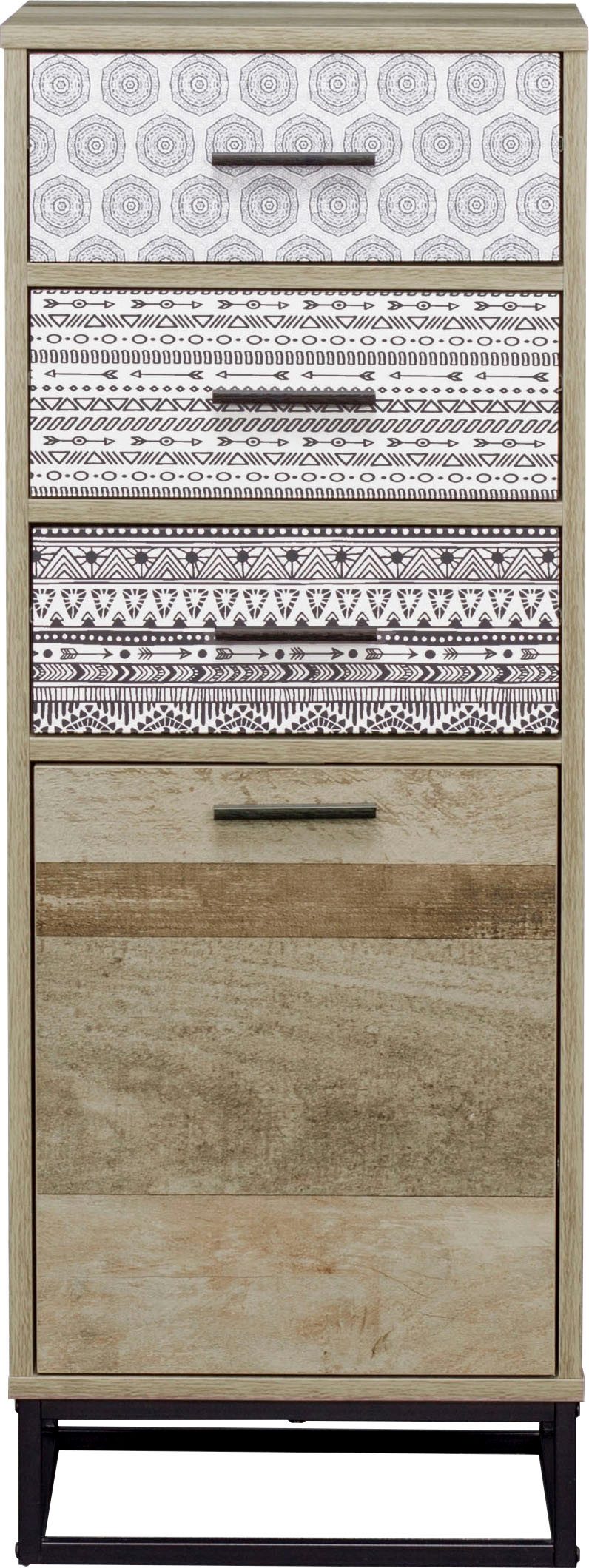 SIT Kast Skandi met decoratief patroon