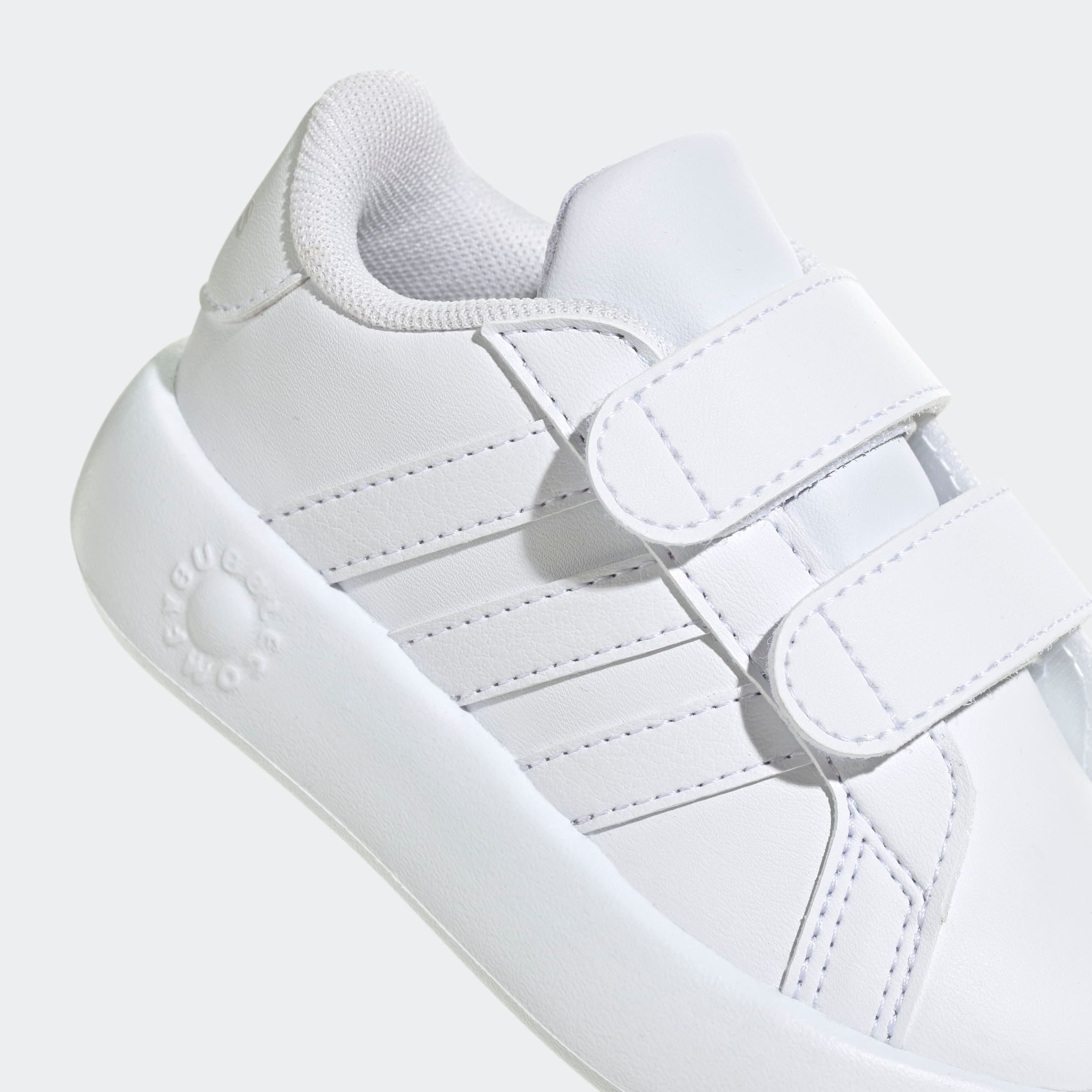 adidas Sportswear Klittenbandschoenen GRAND COURT 2.0 KIDS Design geïnspireerd op de adidas Superstar, voor kinderen