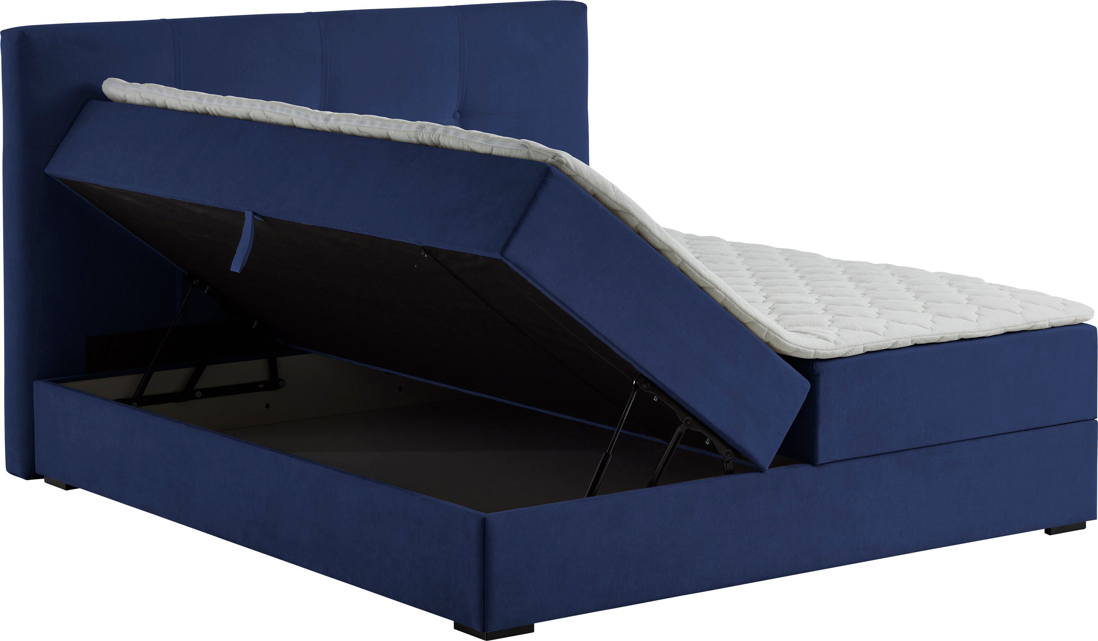 ATLANTIC home collection Boxspring Lucy met bedkist