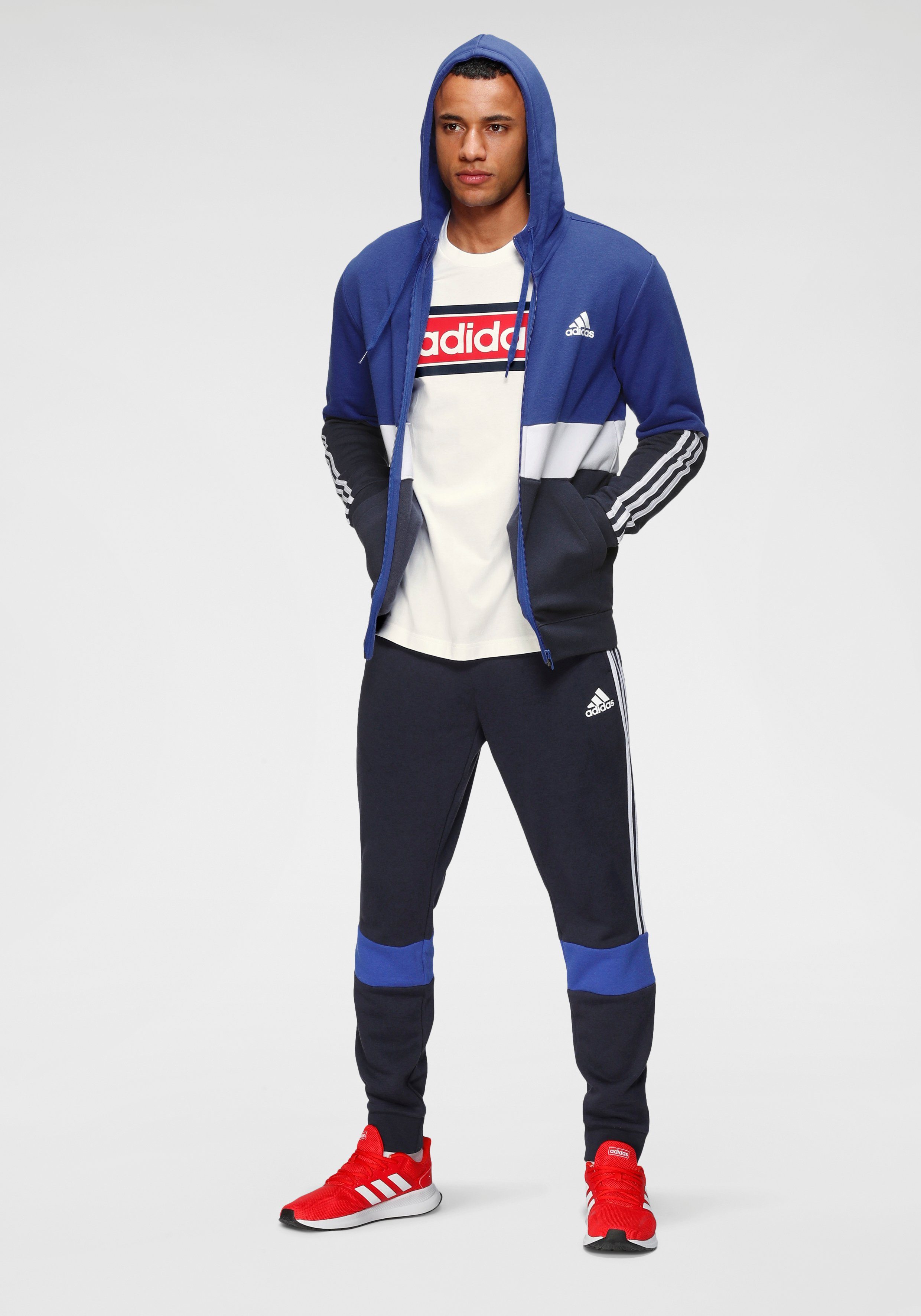 adidas essential colorblock pants