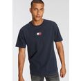 tommy jeans t-shirt tjm tommy badge tee blauw