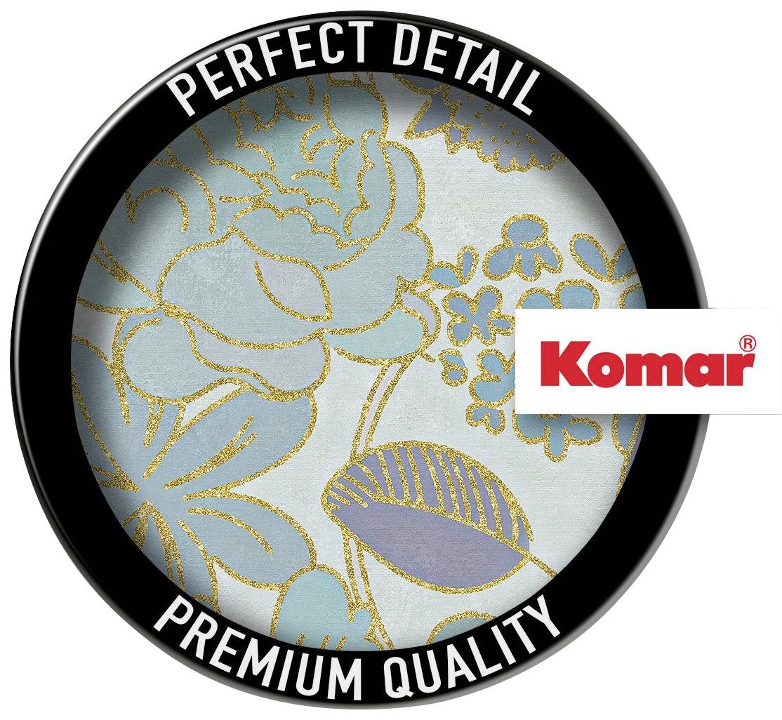 Komar Vliesbehang Digitale print vlies - Groovy Bloom - Afmeting 300 x 250 cm (1 stuk)