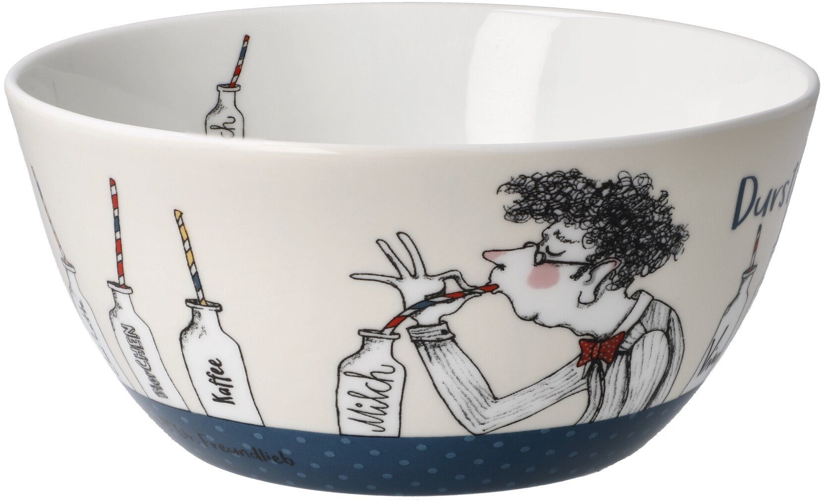 Goebel Decoratieve schaal Barbara Freundlieb Fine Bone China, Barbara Freundlieb - Mannen hebben ook gevoelens