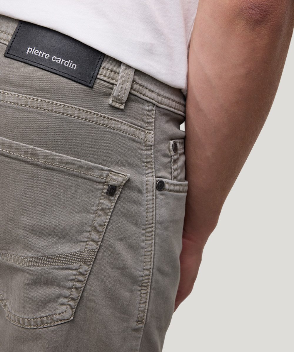 Pierre Cardin 5-pocket jeans PC-Lyon met omslagzoom