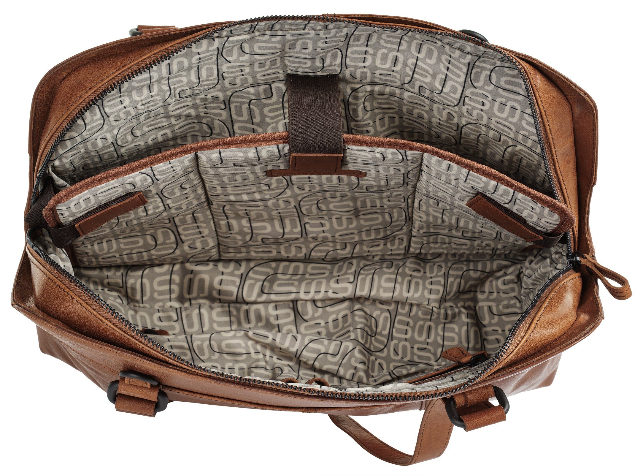 Spikes & Sparrow Shopper echt leder