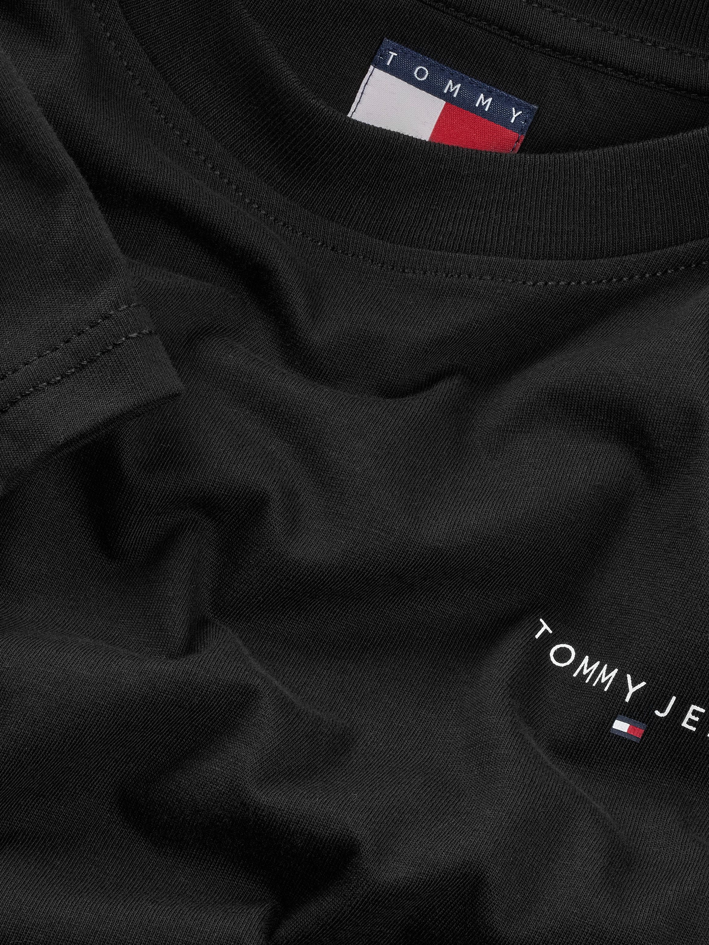 TOMMY JEANS T-shirt TJM SLIM LINEAR CHEST SS TEE EXT