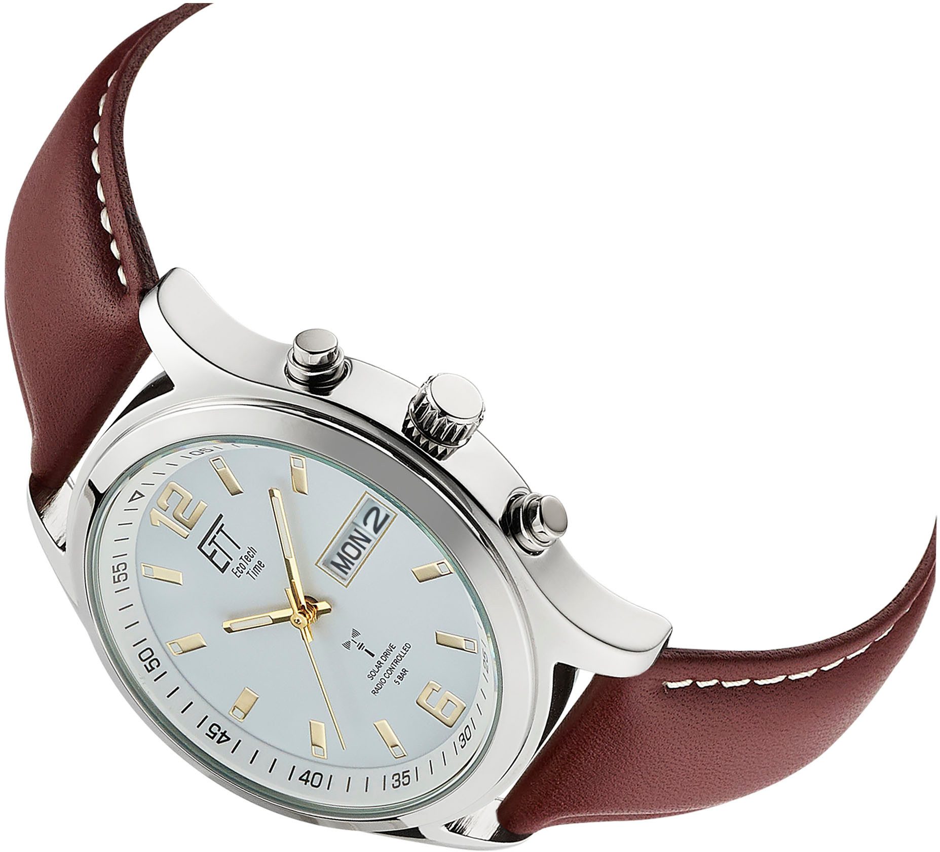 ETT Radiografisch horloge Gobi, EGS-11247-22M Polshorloge, herenhorloge, datum, solar