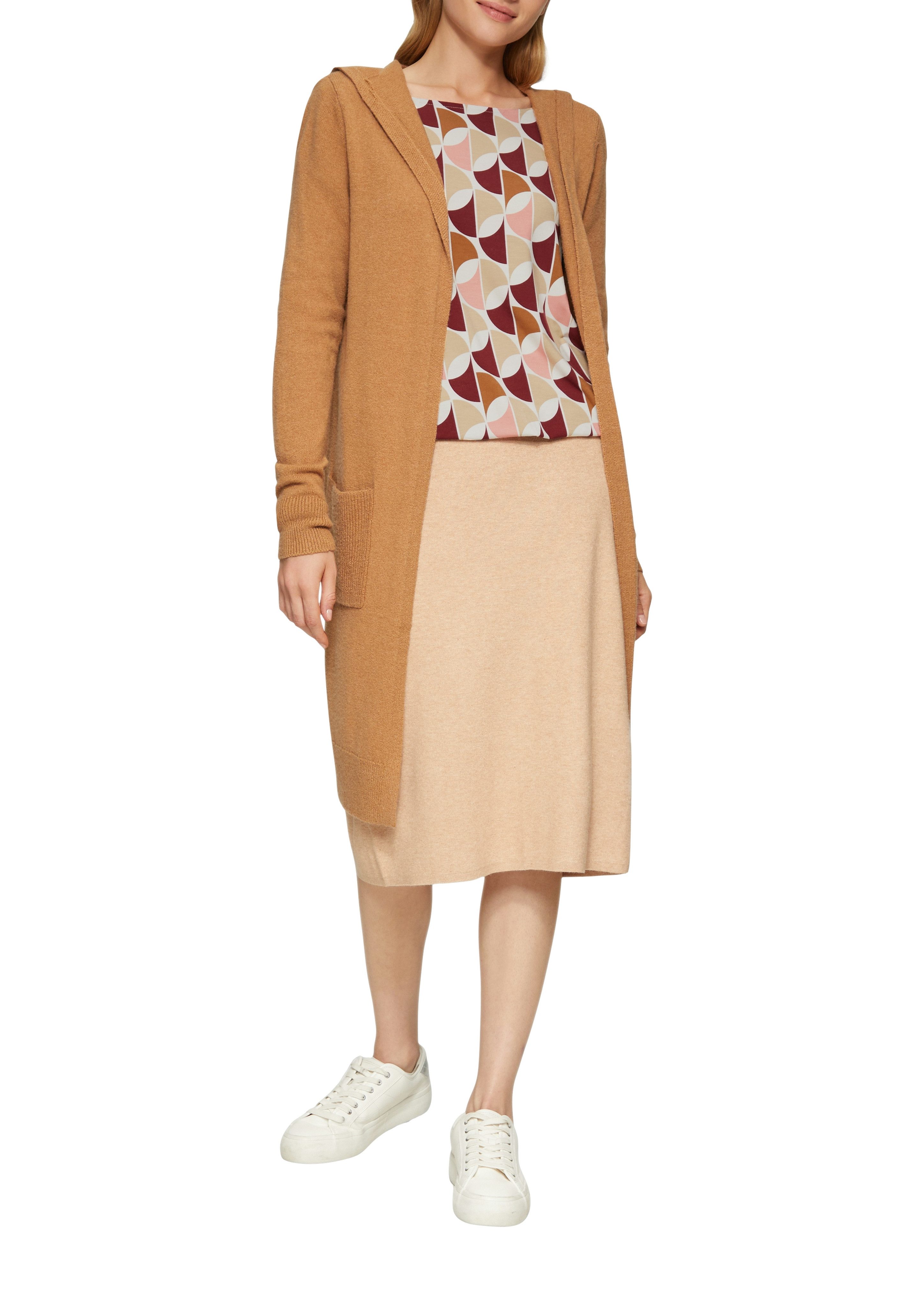s.Oliver Shirt met lange mouwen met elastische taille