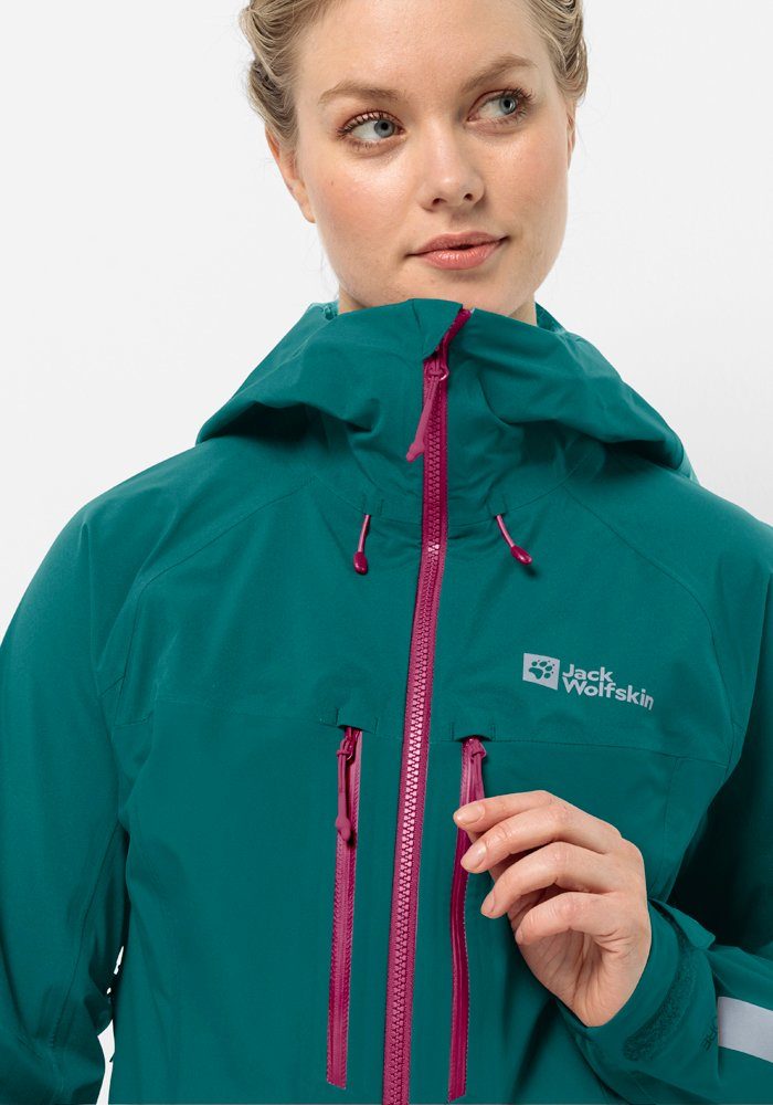 Jack Wolfskin Fietsjack MOROBBIA 3L JKT W