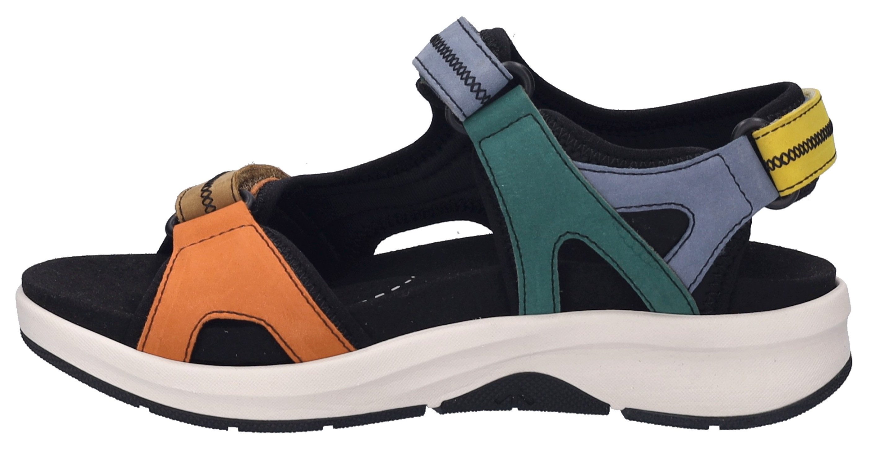 Josef Seibel Sandalen Estelle 02 , trekking sandaal, outdoorschoen met verstelbare klittenbandsluitingen