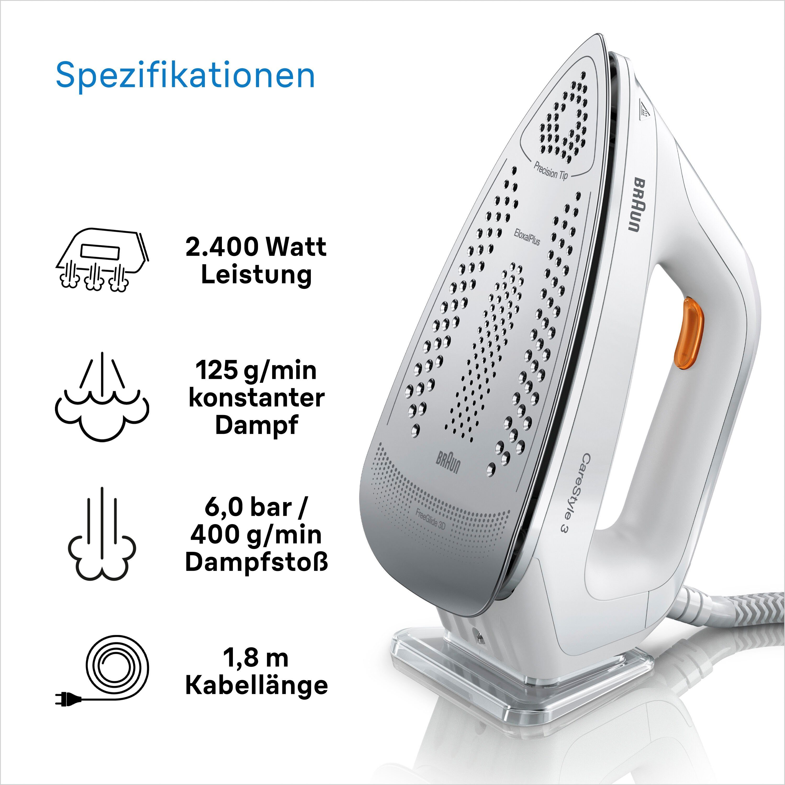 Braun Stoomstrijkstation CareStyle 3 IS3132WH