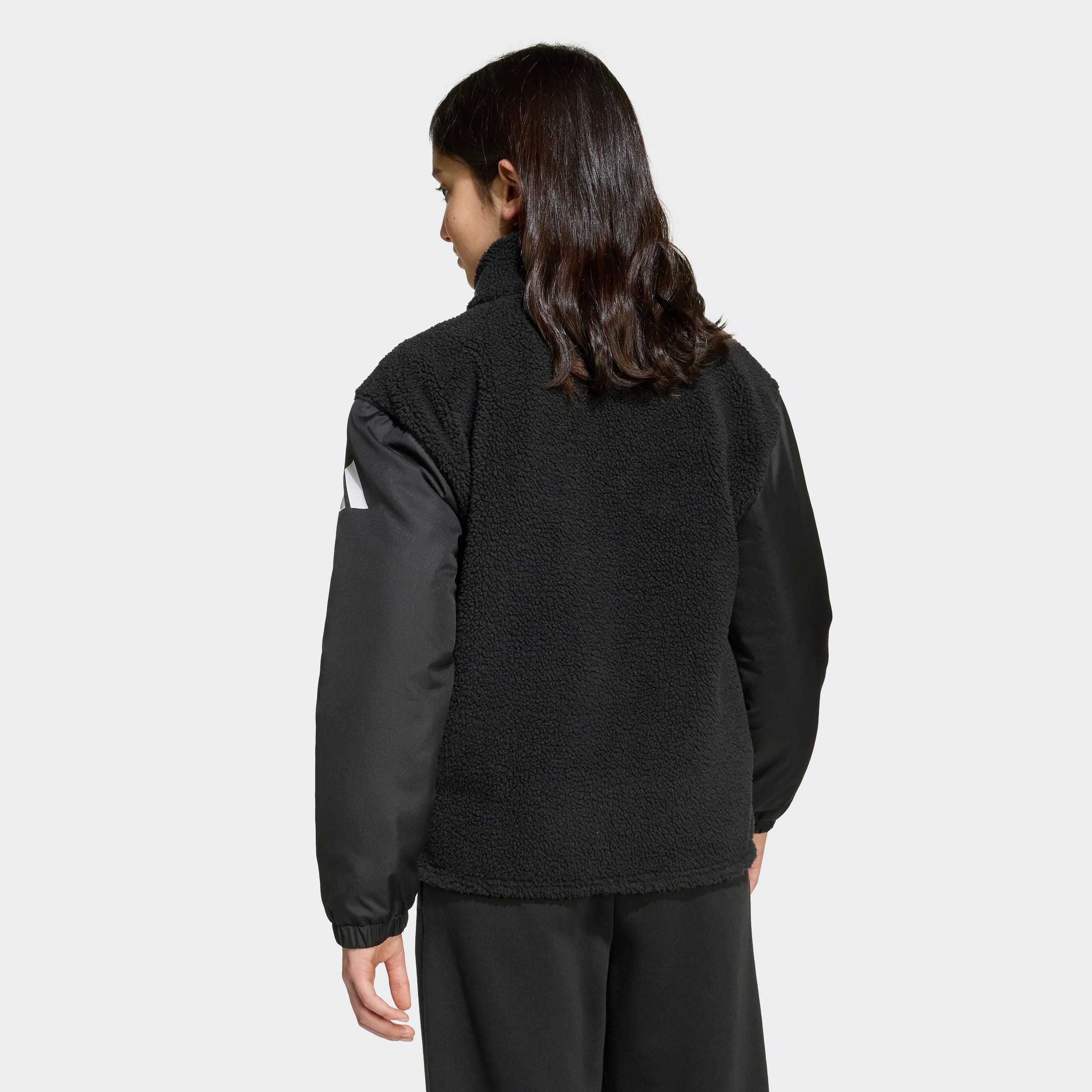 adidas Sportswear Fleecejack J SHERPA JKT