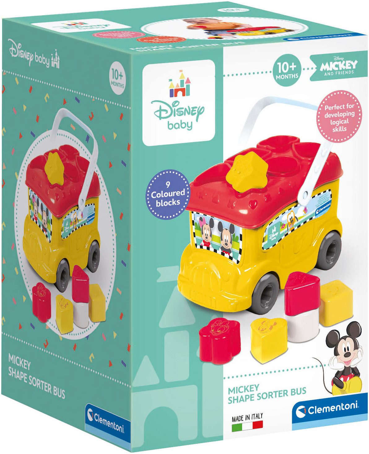 Clementoni® Bouwblokken Baby CLEMENTONI, Disney baby Mickey vormenspel