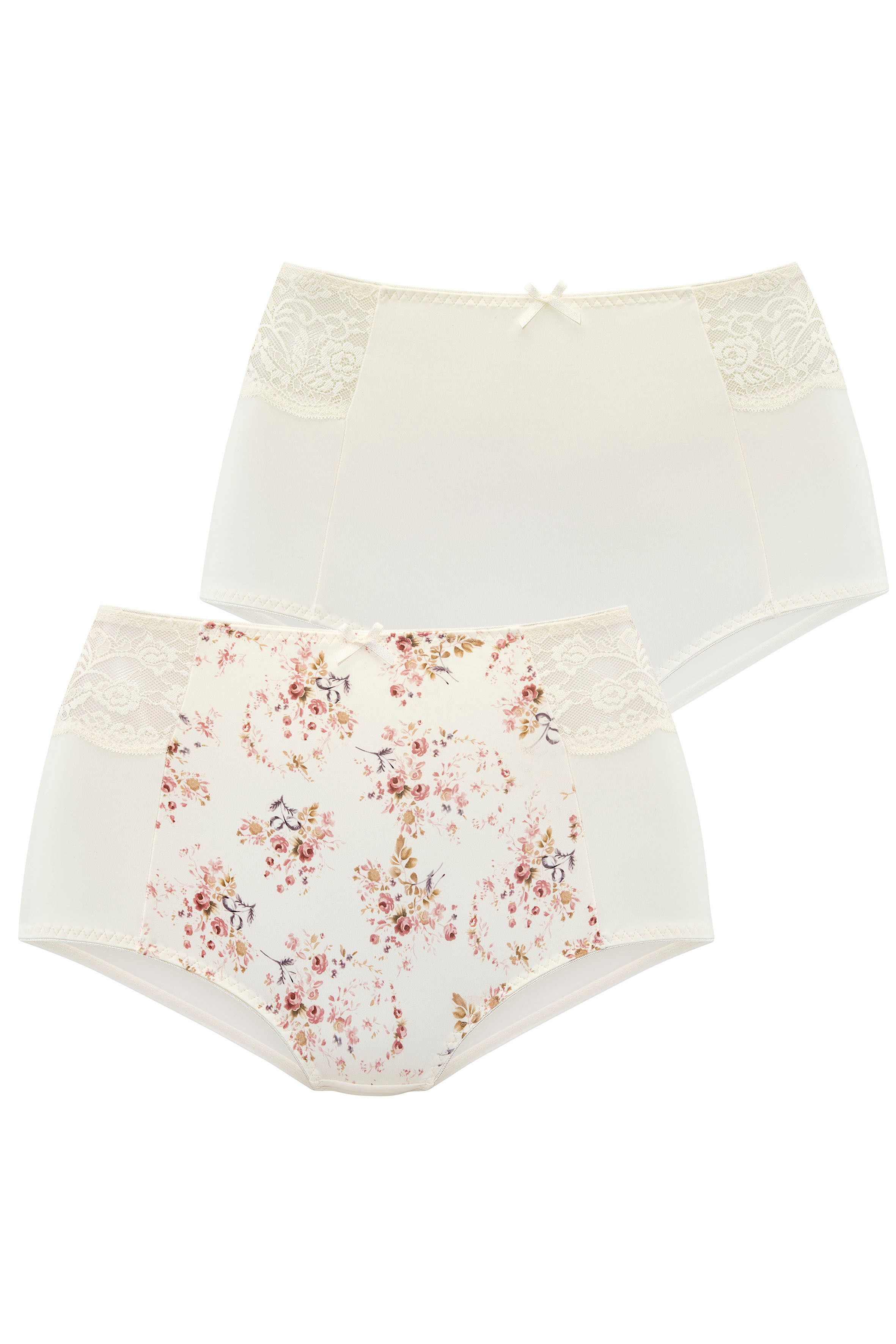 Nuance Tailleslip met leuke kanten inzetten (Set van 2)