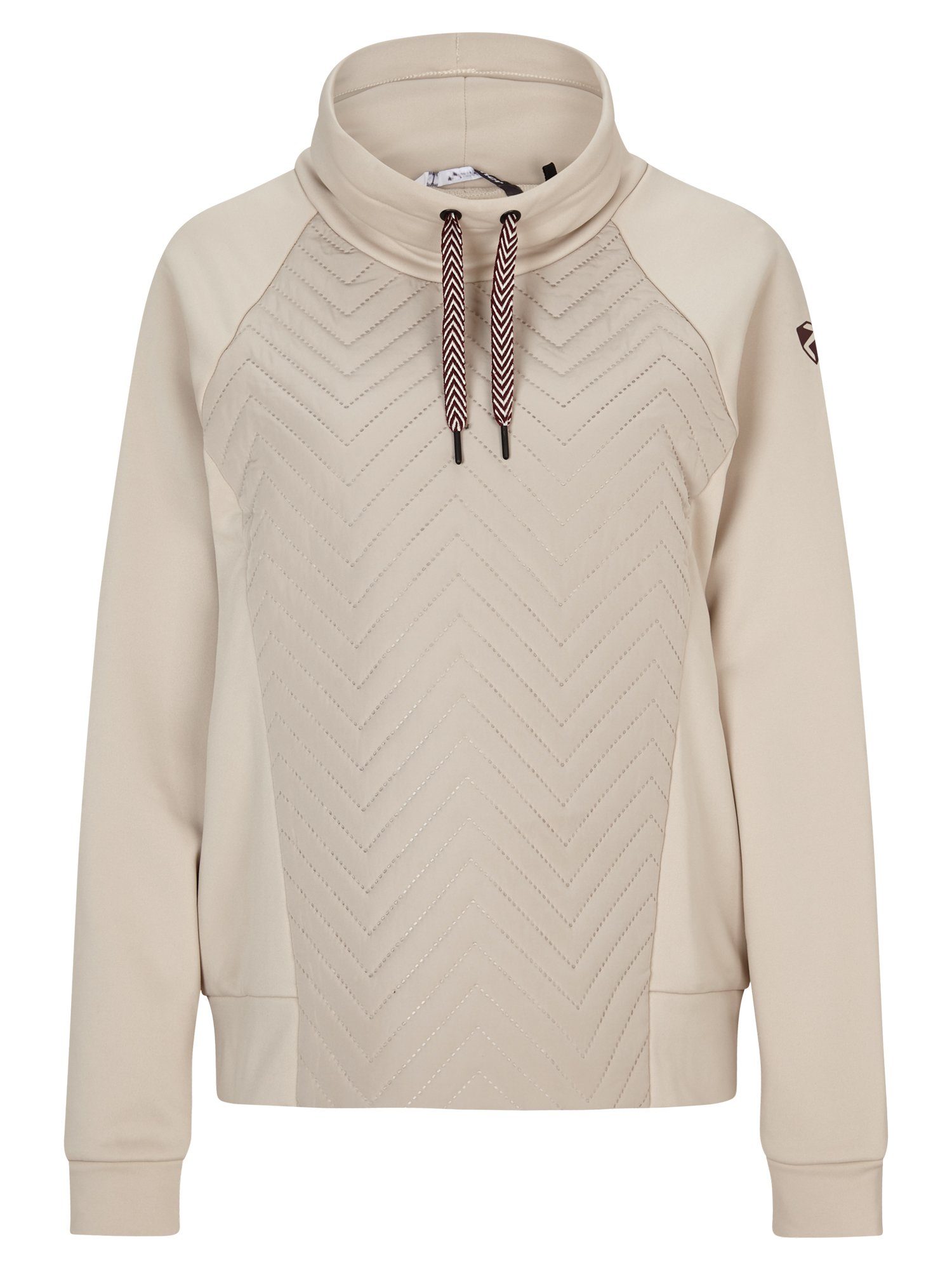 Ziener Hoodie Jaora dames truien & sweaters maat 46 zilver