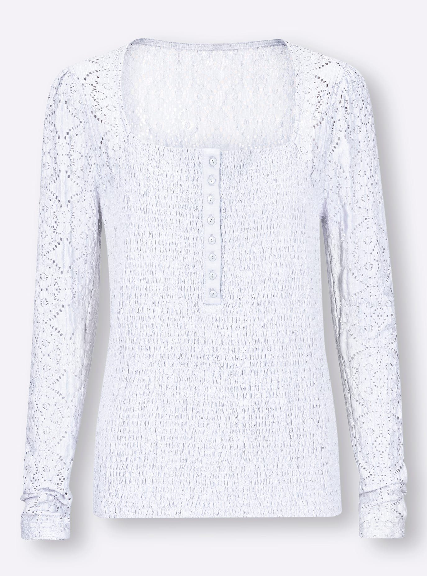 heine Shirt met lange mouwen Shirt (1-delig)