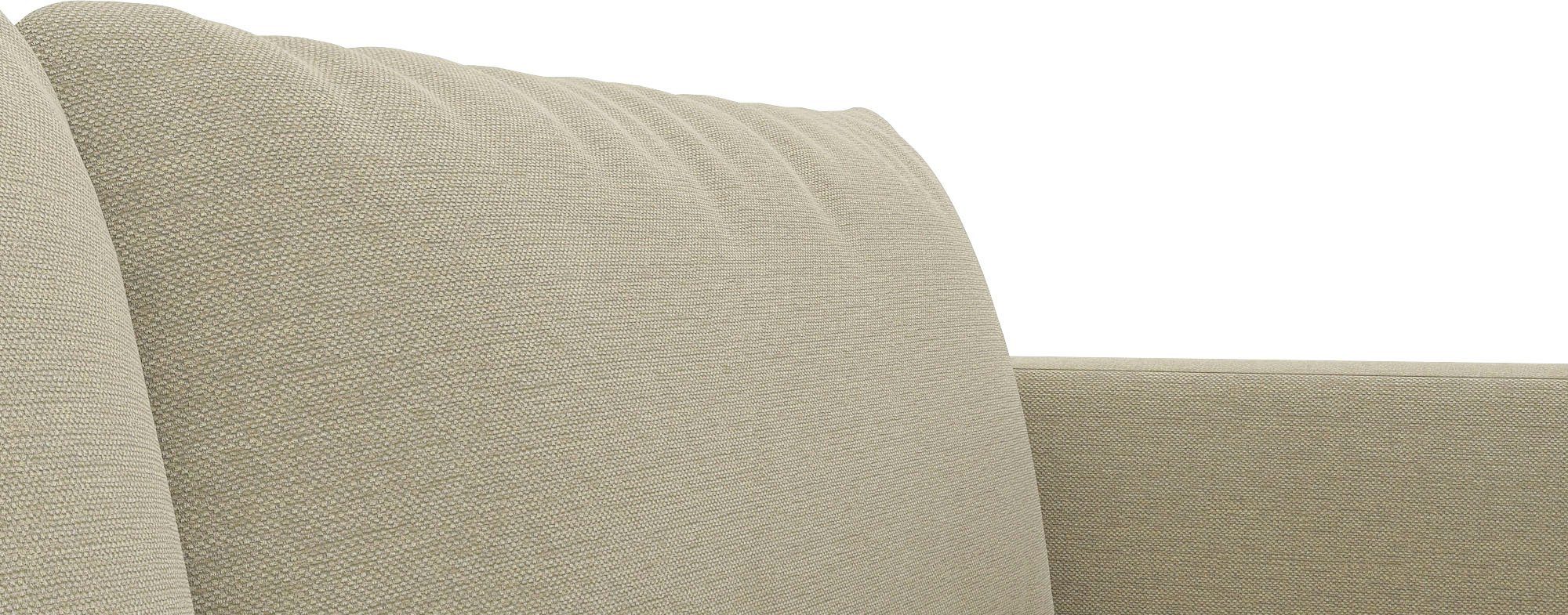 FLEXLUX Hoekbank Bolzano, elegant en comfortabel, L-vorm Zitting van koudschuim & stalen vering, losse zit- en rugkussens
