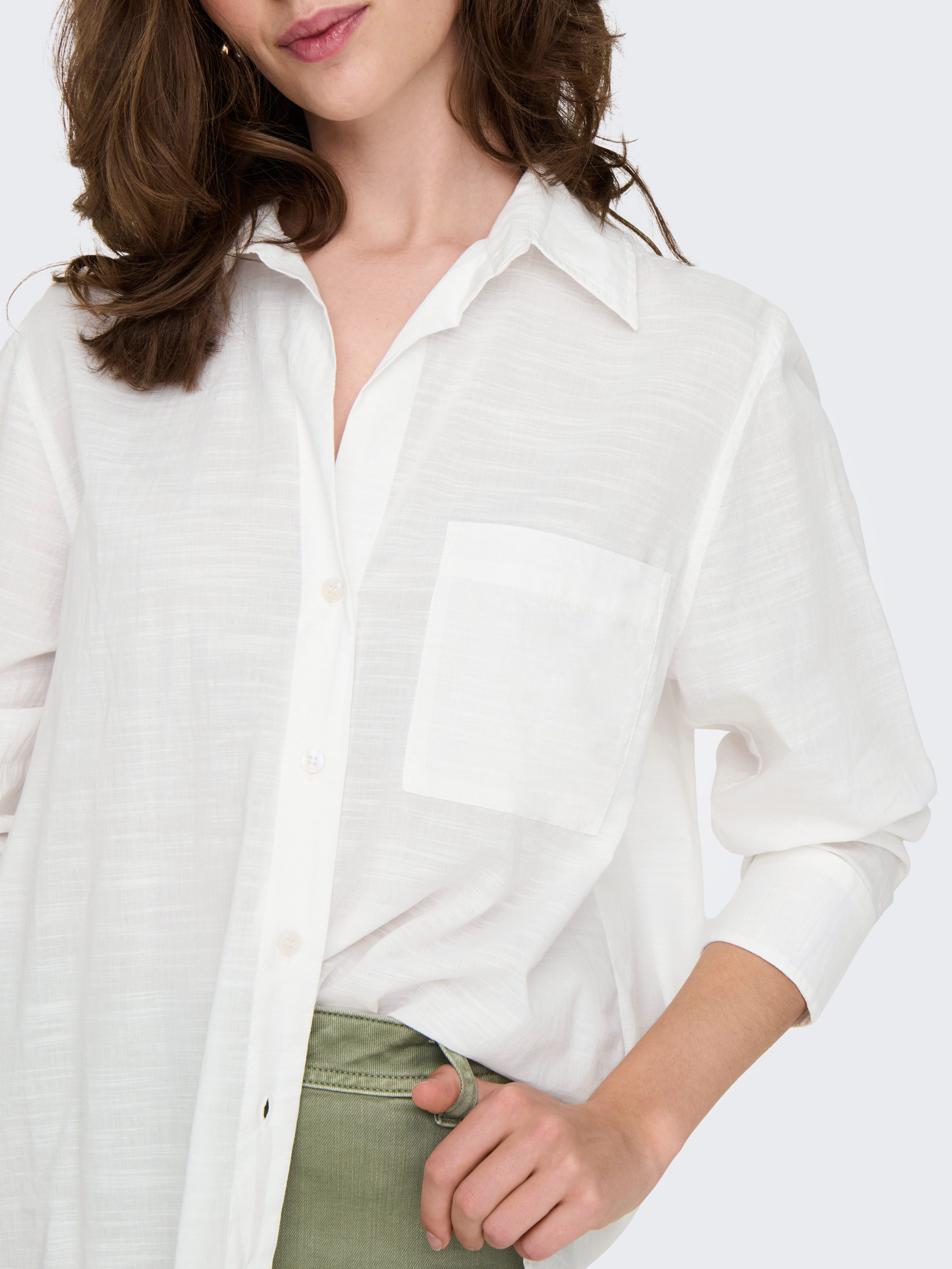 Only Blouse met lange mouwen ONLSALINA L/S SHIRT WVN
