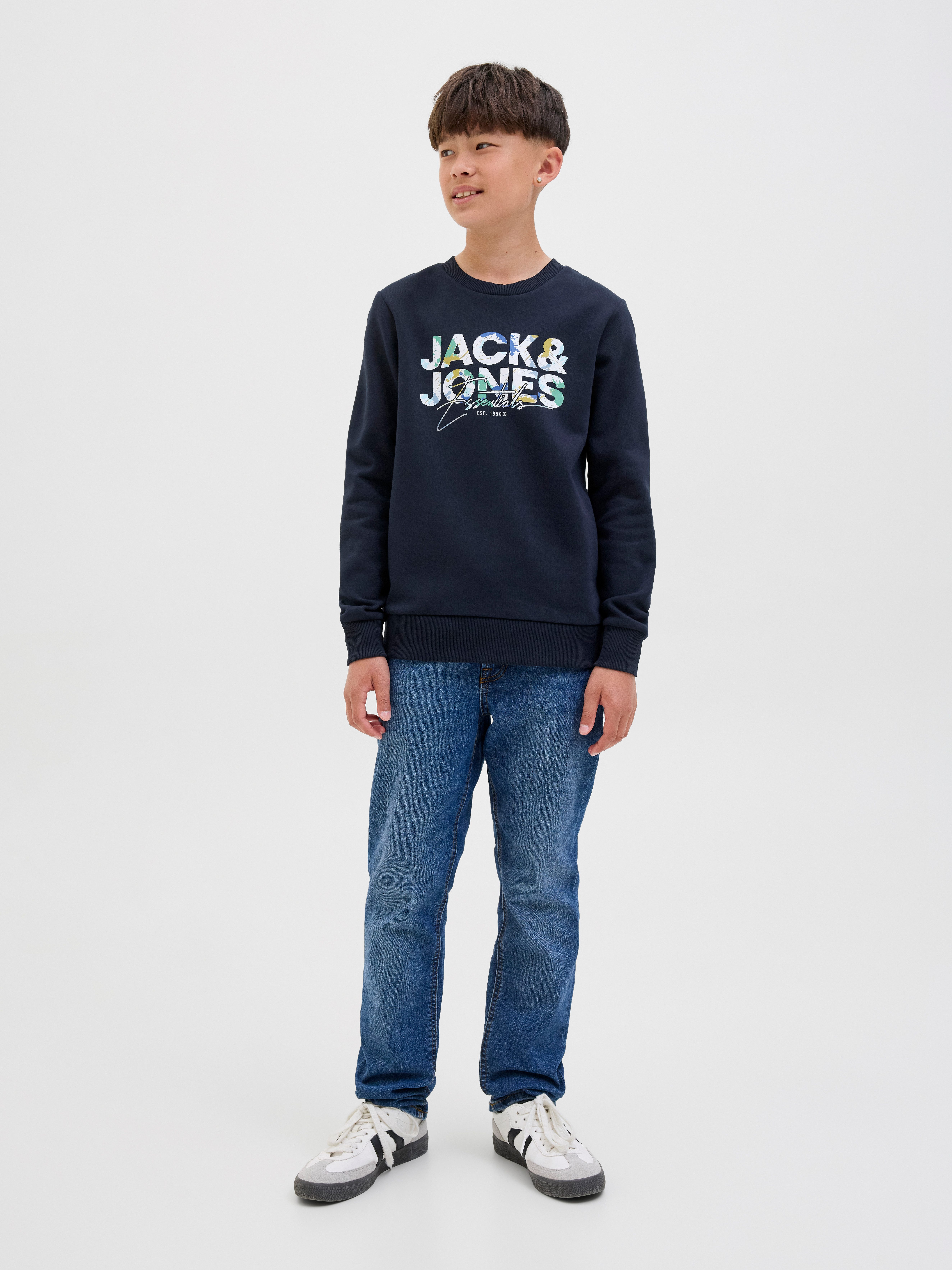 Jack & Jones Junior Sweatshirt JJGEPLAS SWEAT CREW NECK JNR