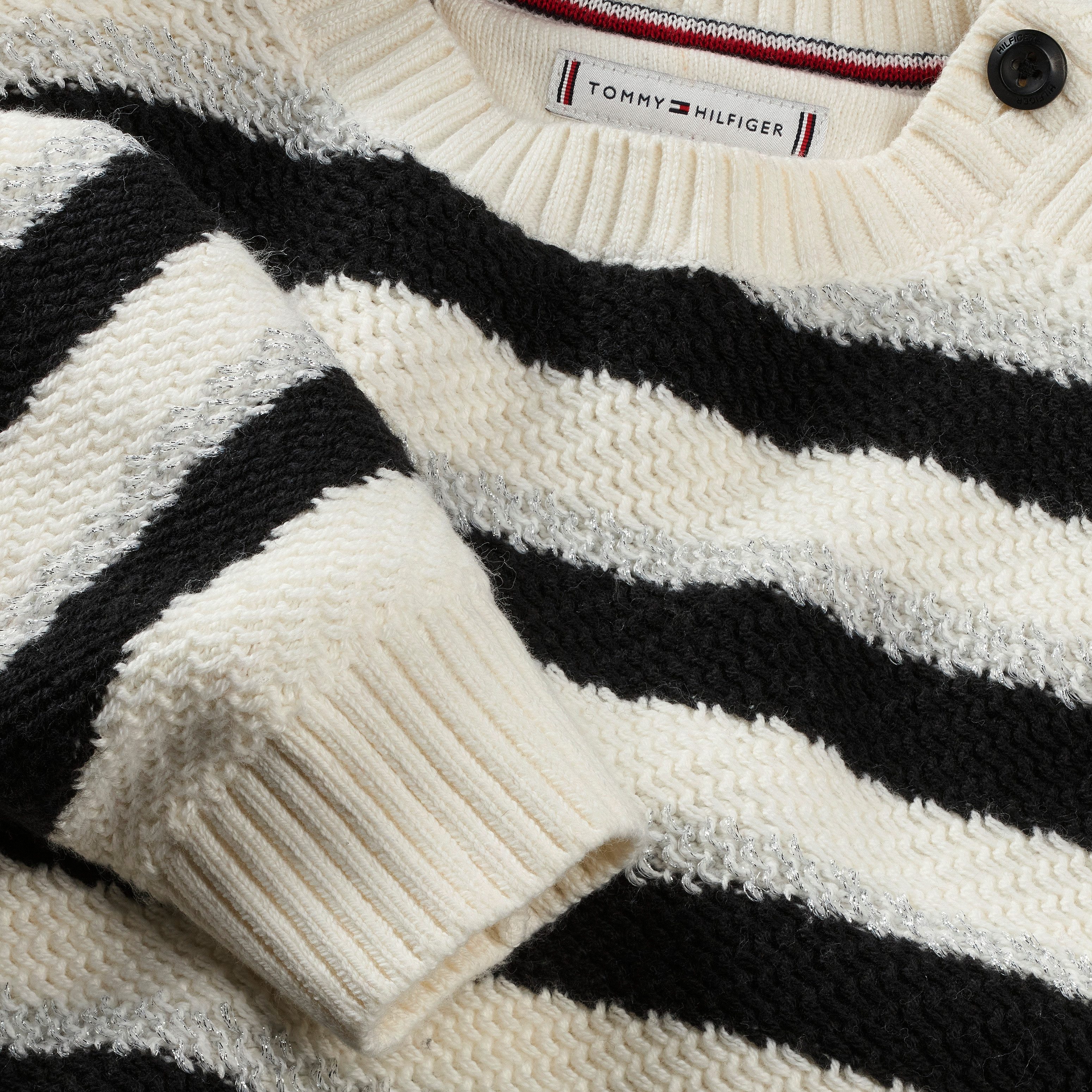 Tommy Hilfiger Gebreide trui LUREX STRIPE SWEATER