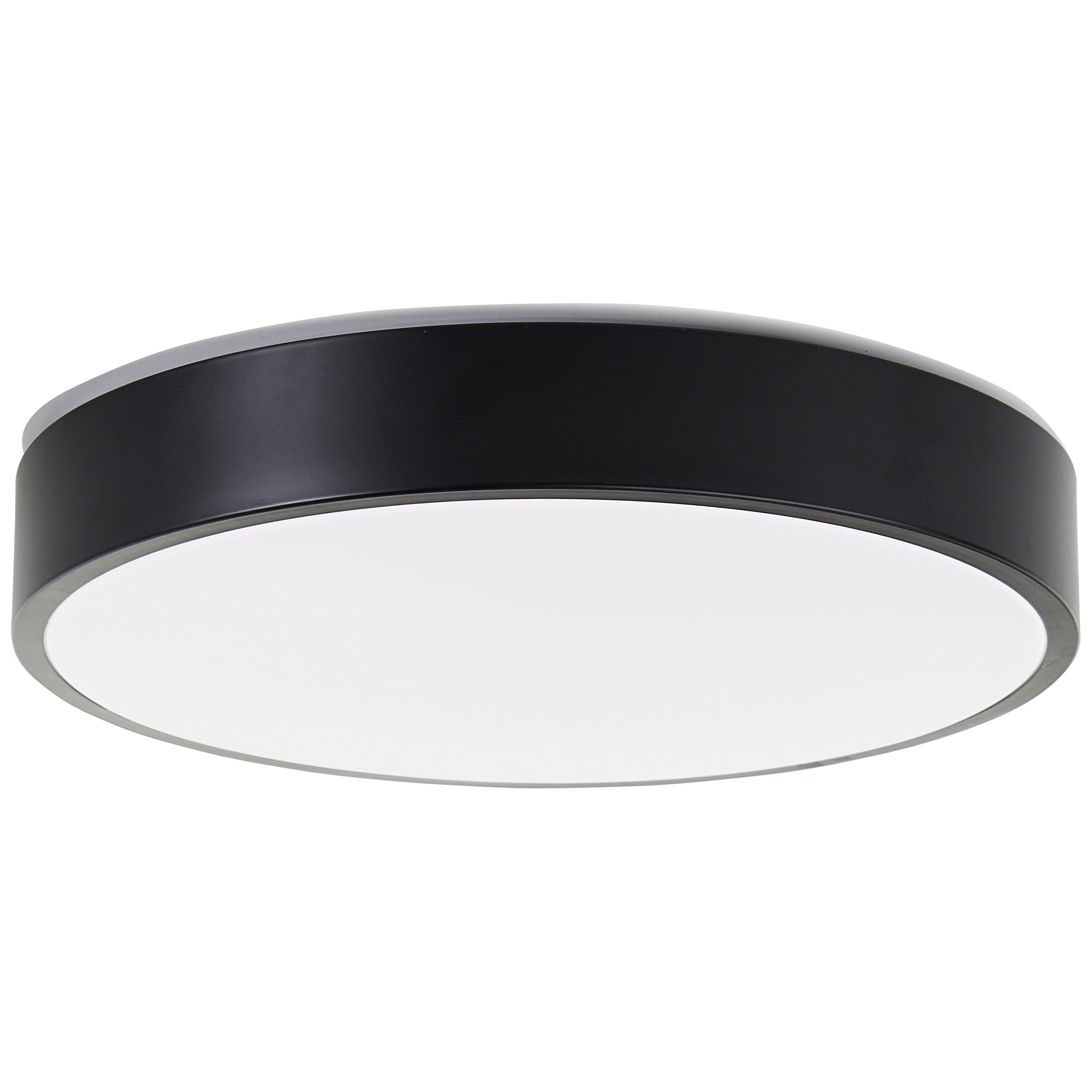 Brilliant Leuchten Led-plafondlamp VADIN Tuya app bestuurbaar, 33 cm, RGB, 2300 lm, dimbaar, 3000-6500 K, zwart