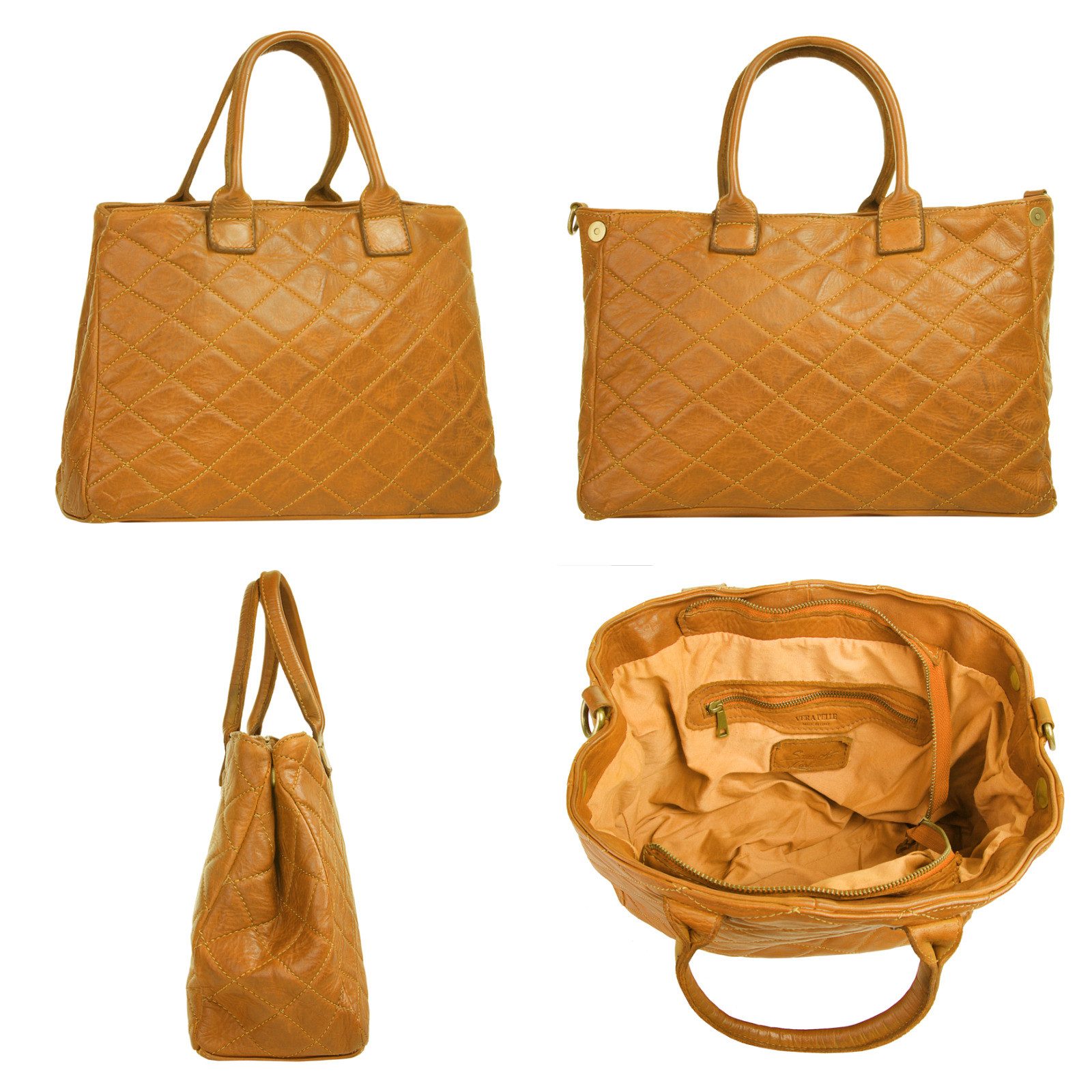 Samantha Look Tas echt leer, made in italy