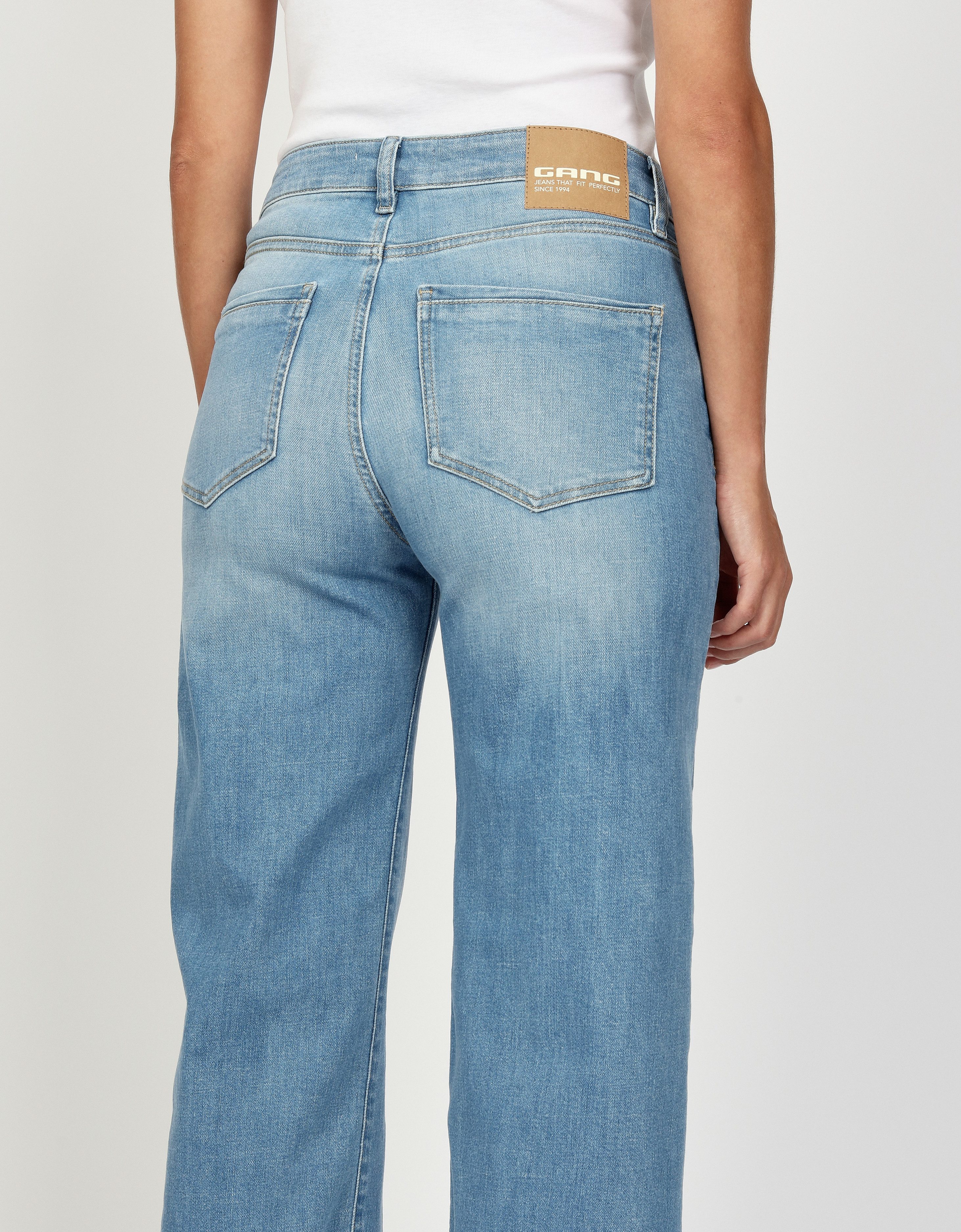 GANG Wijde jeans 94Jul Comfort Straight Fit
