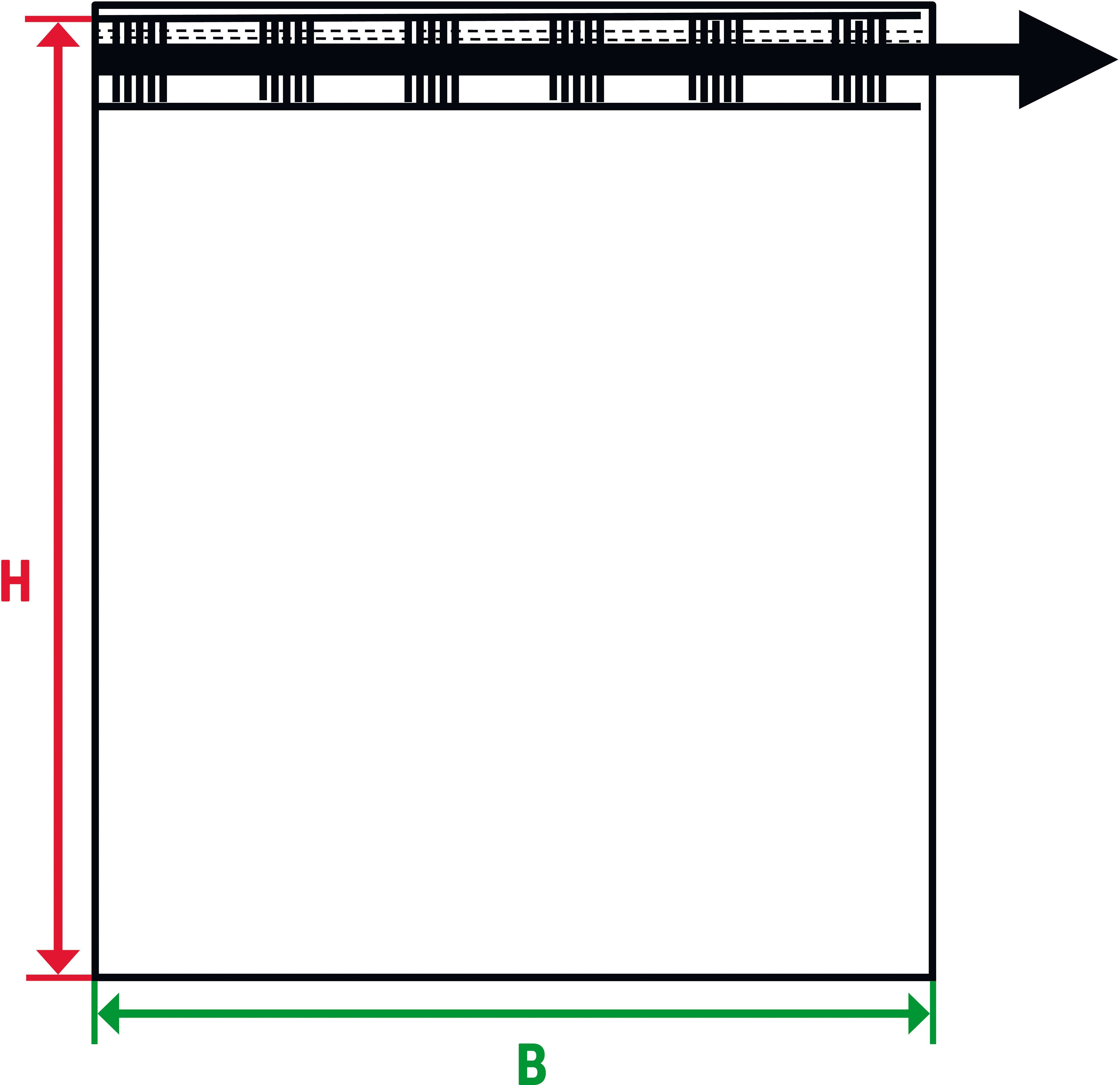 Vision S Gordijn NIKOLA HxB: 175x140 (1 stuk)