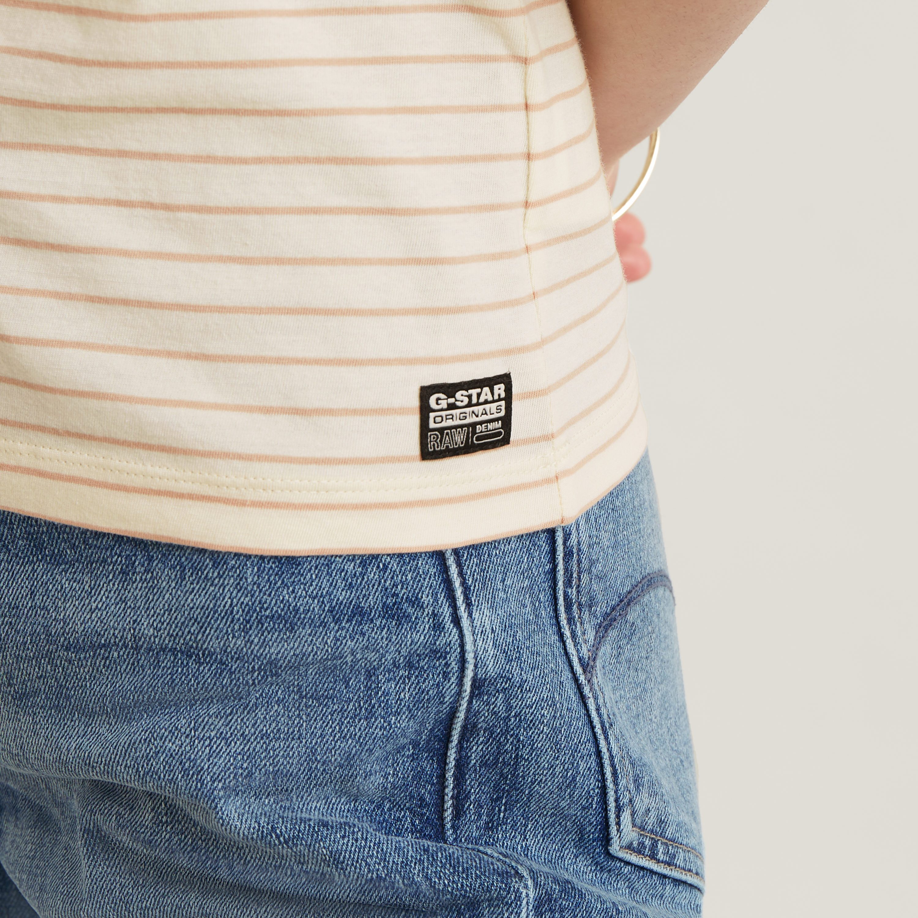 G-Star RAW Shirt met V-hals Eyben