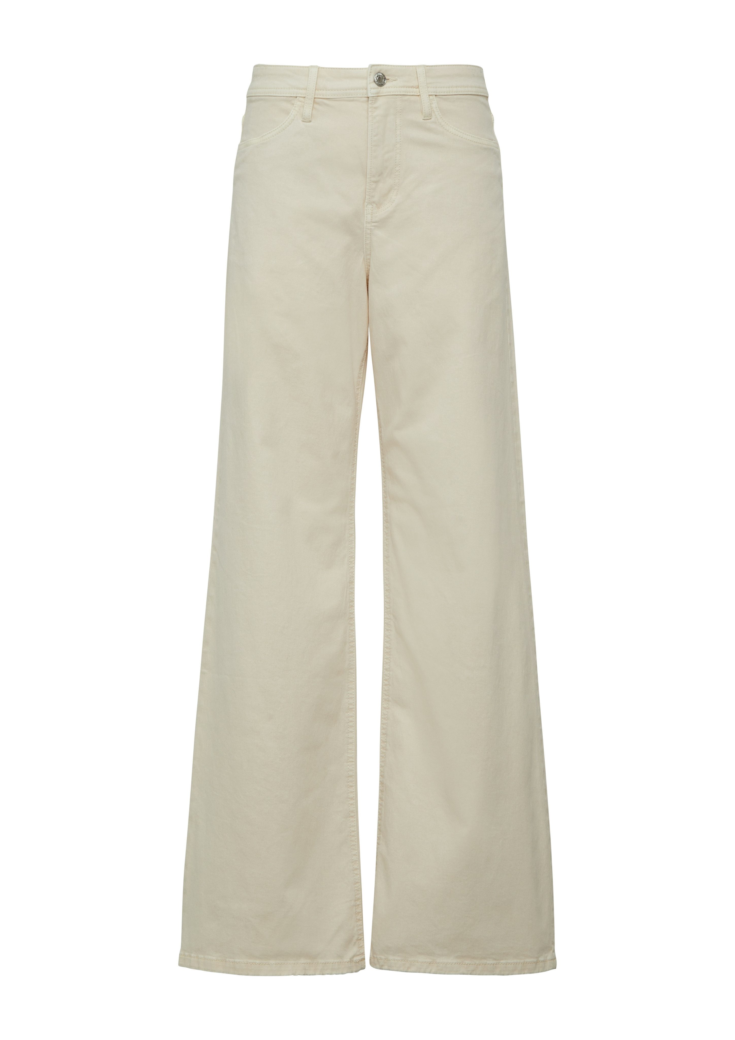 s.Oliver Wijde jeans Suri in de four-pocket stijl