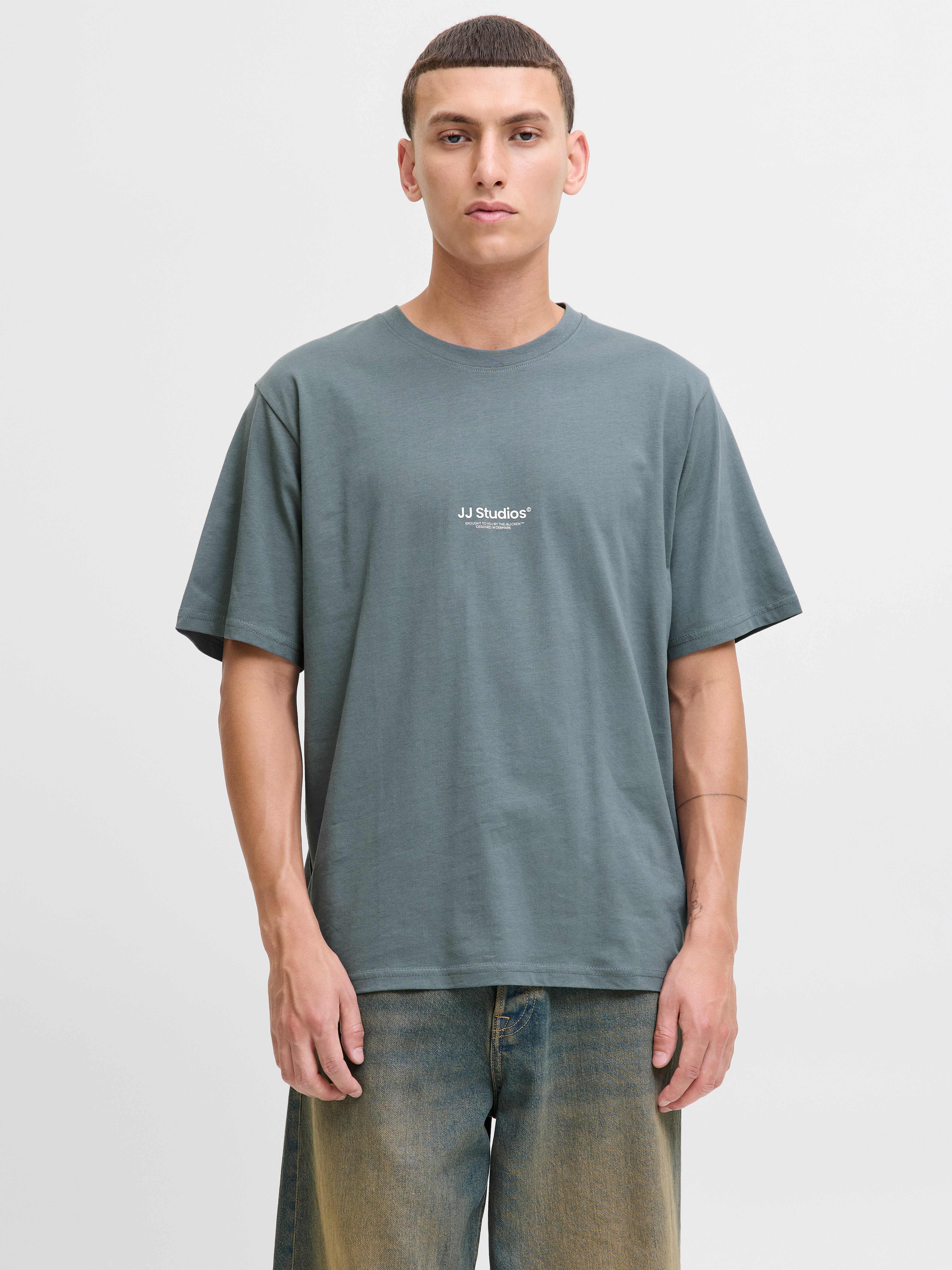 Jack & Jones Shirt met korte mouwen JJESOHO TEE SS CREW NECK 2PK MP (set, 2-delig)