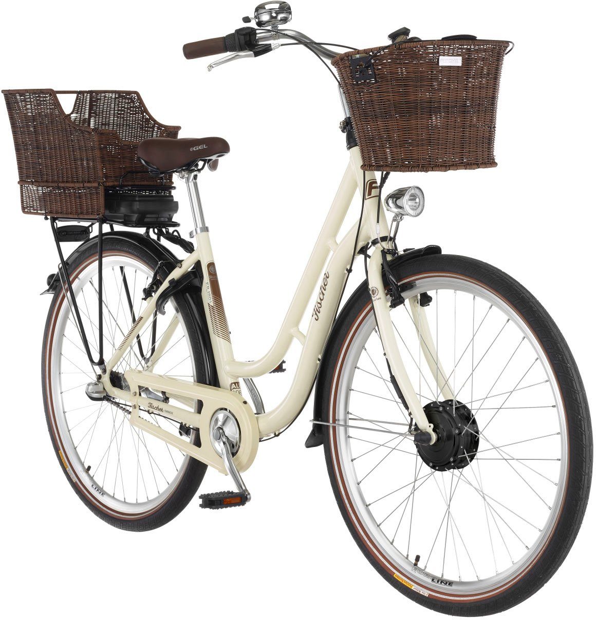 Fischer E-bike CITA ER 1804 418 48 Pedelec, elektrische fiets voor dames en heren