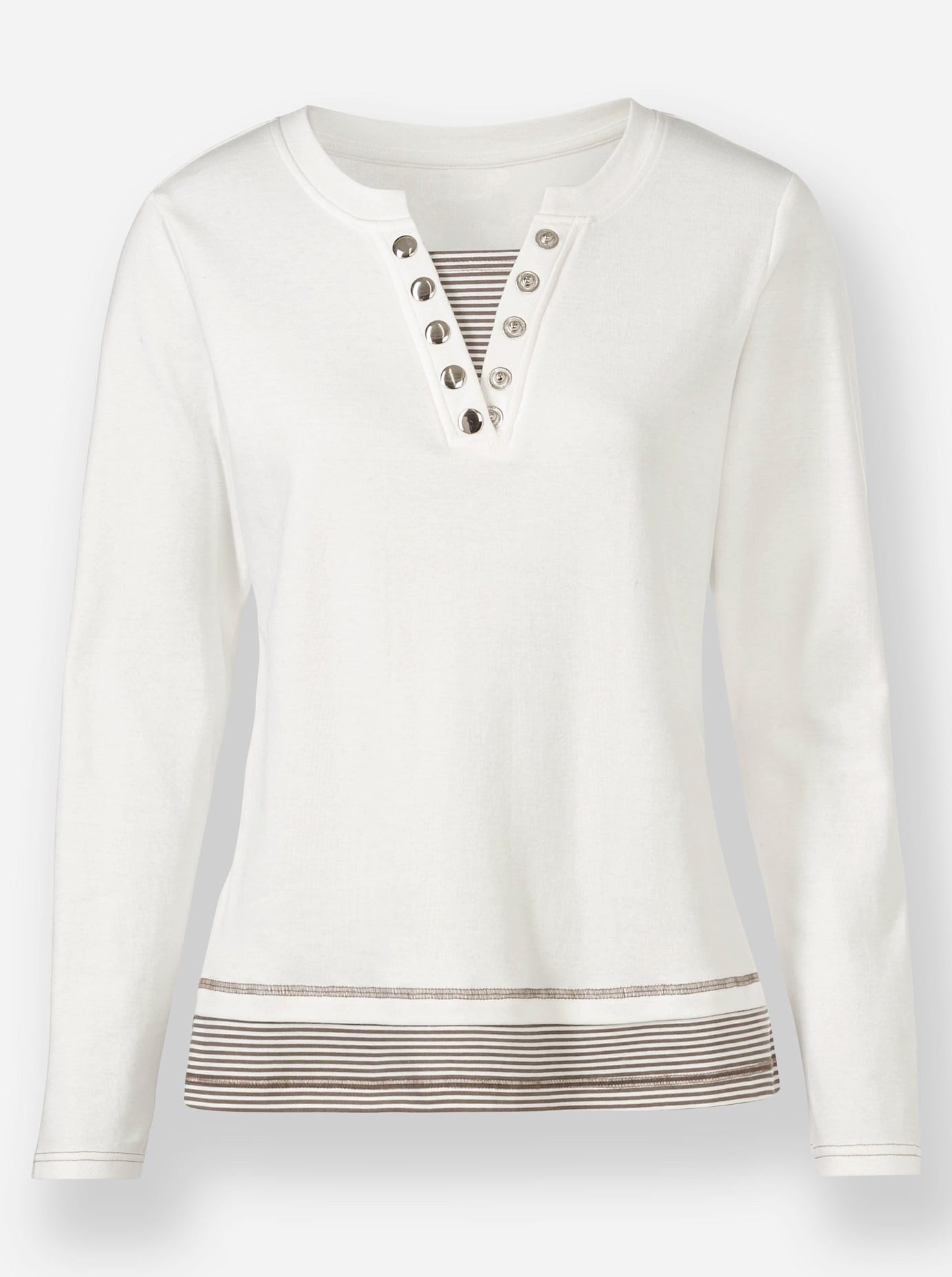 Classic Inspirationen 2-in-1-shirt met lange mouwen Shirt (1-delig)
