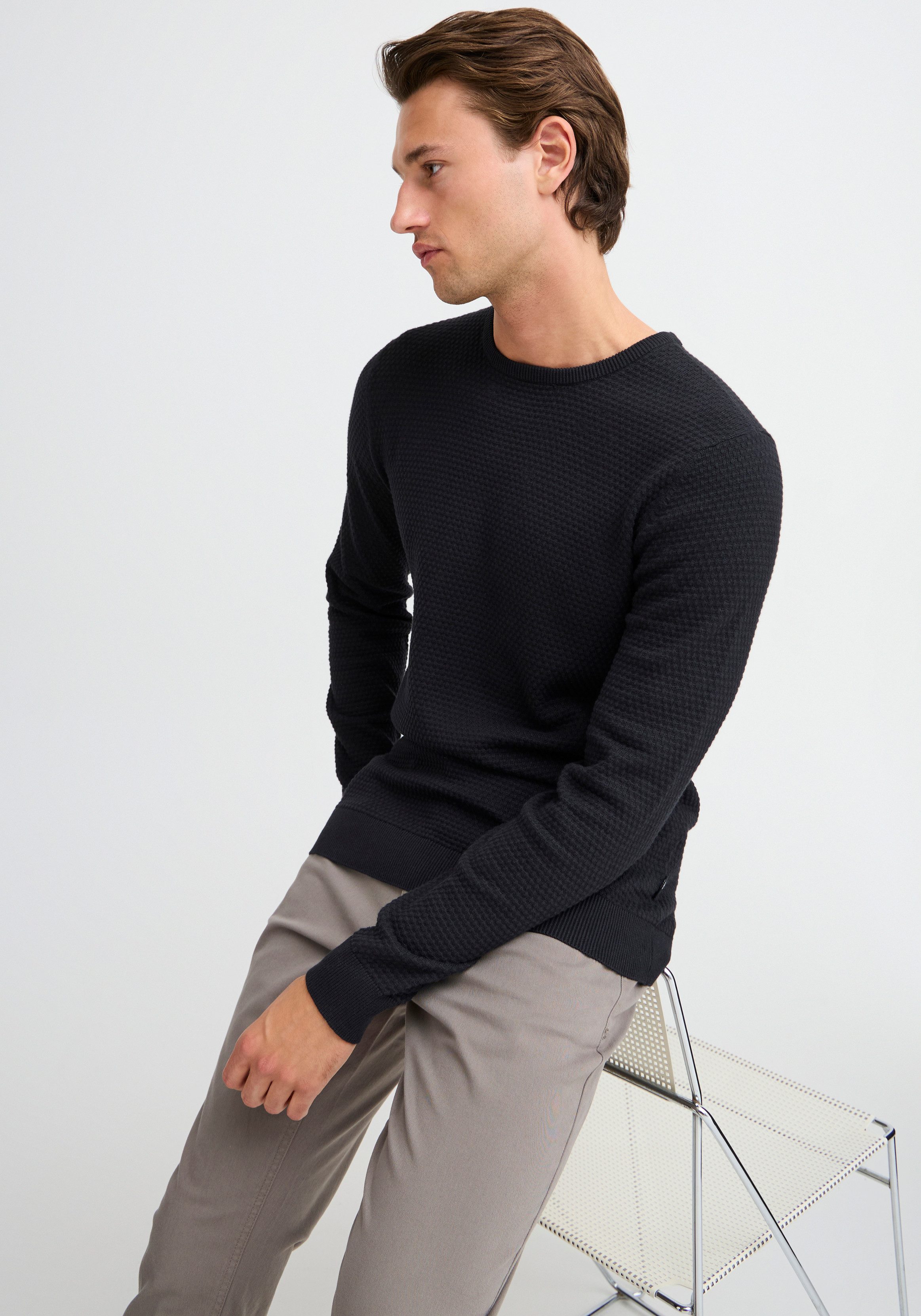 Blend Trui met ronde hals BHREDHILL crewneck