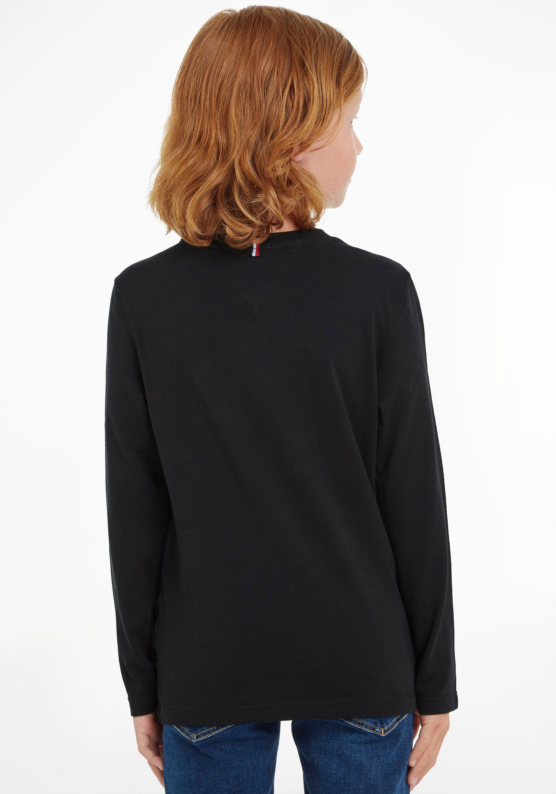 Tommy Hilfiger Shirt met lange mouwen BOYS BASIC CN KNIT L/S