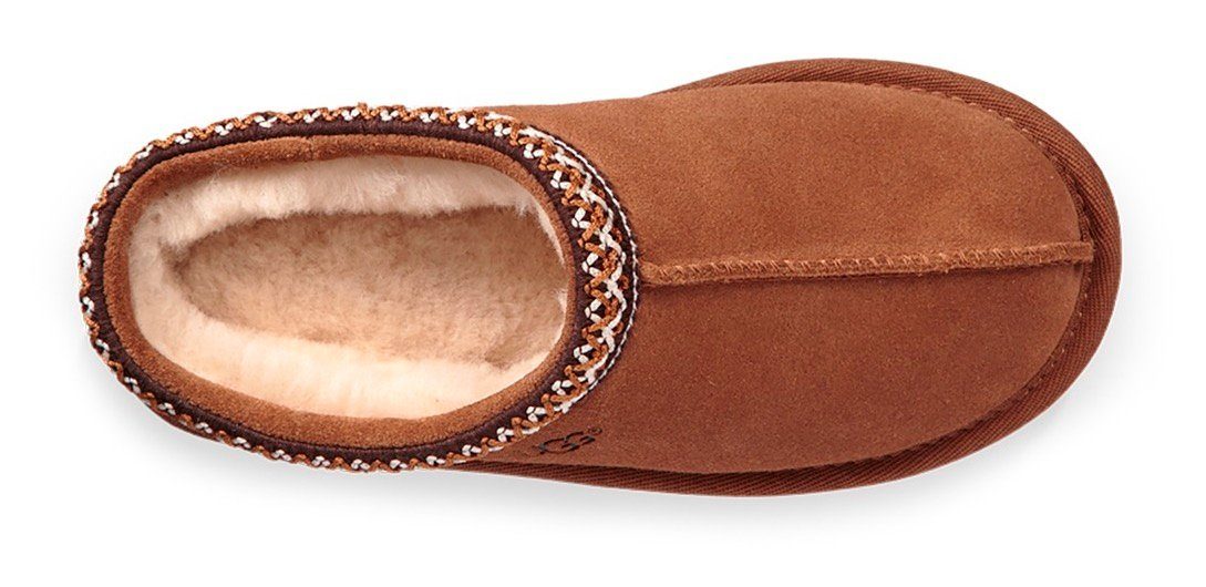 UGG Pantoffels K TASMAN II plateau clog, mule, pantoffel met lamswol