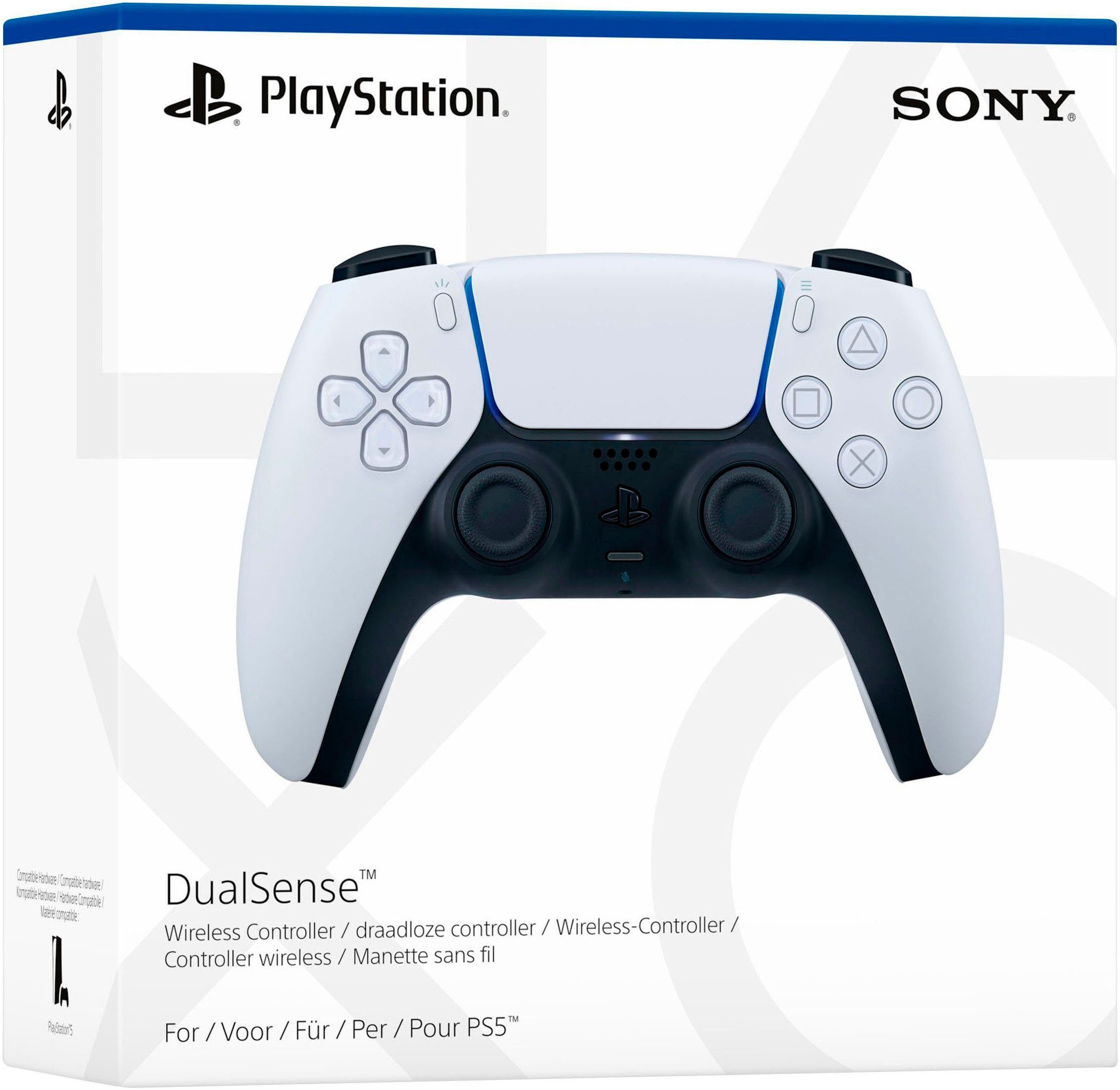 PlayStation 5 Gameconsole Digitale editie (slim) incl. tweede DualSense draadloze controller