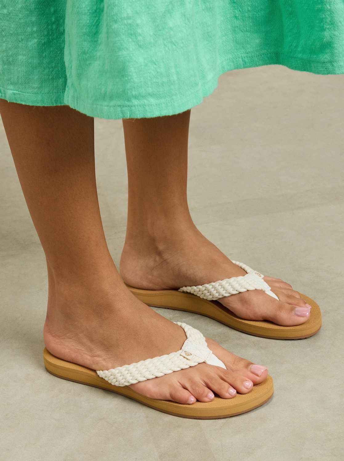 Roxy Teenslippers PORTO IV SNDL NAT
