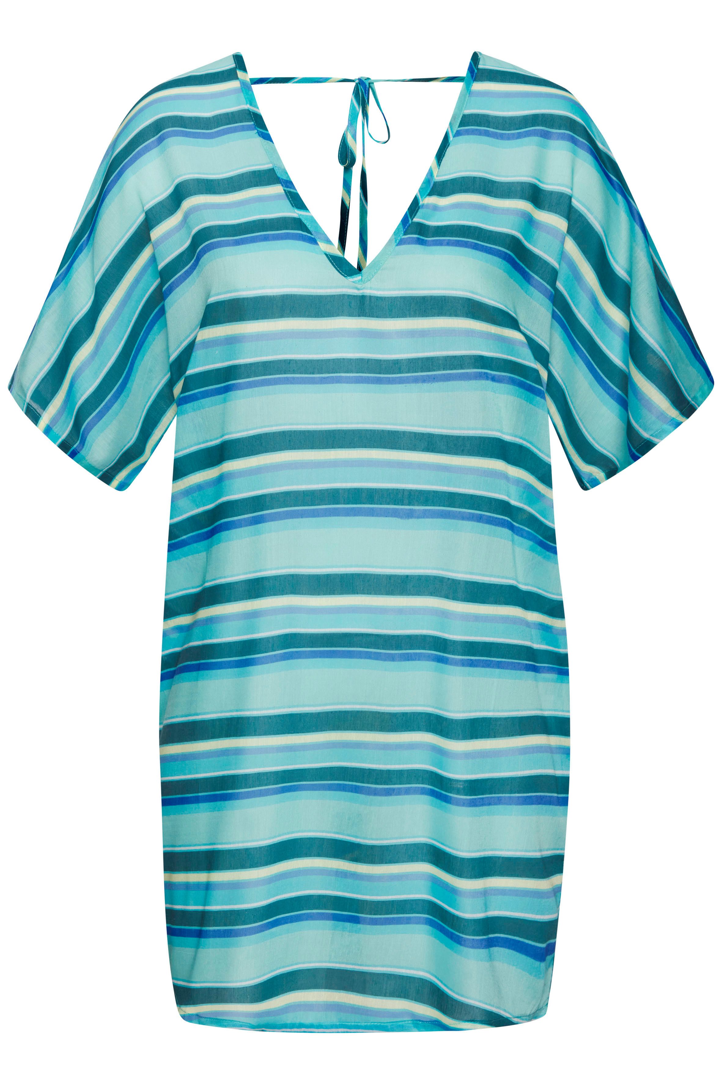 s.Oliver RED LABEL Beachwear Tuniek met gestreept patroon
