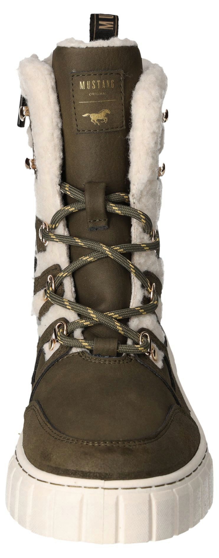 Mustang Shoes Winterlaarzen , veterschoenen, plateauboots, snowboots met aanhaallus