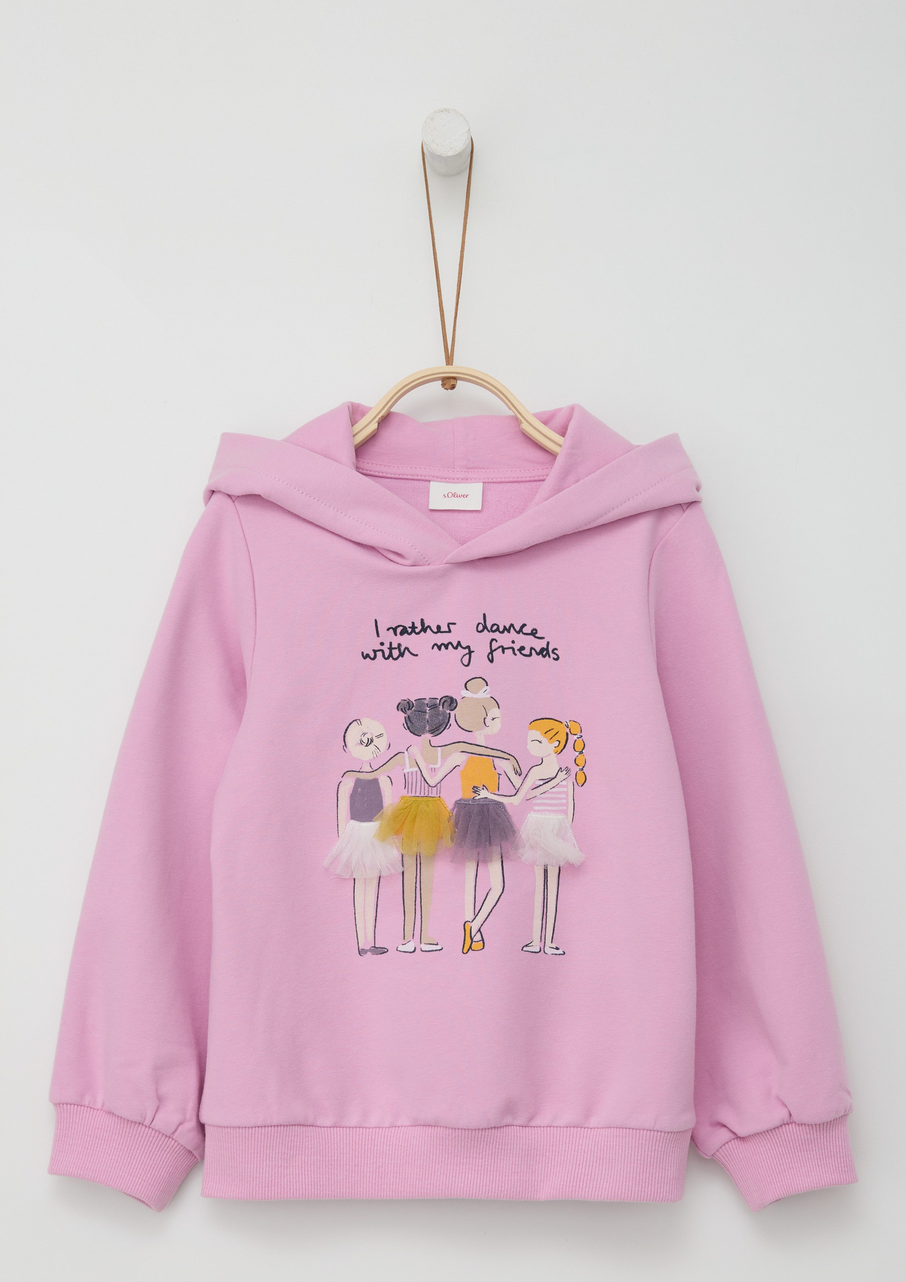 s.Oliver RED LABEL Junior Hoodie met frontprint