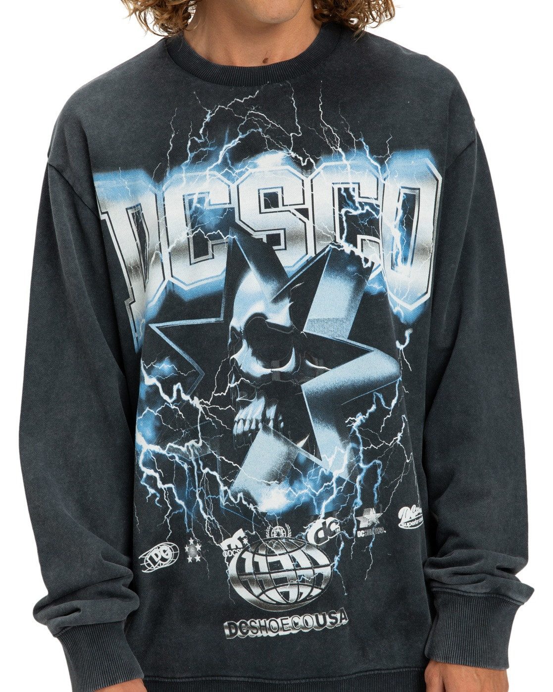 DC Shoes Sweatshirt Skull Shock