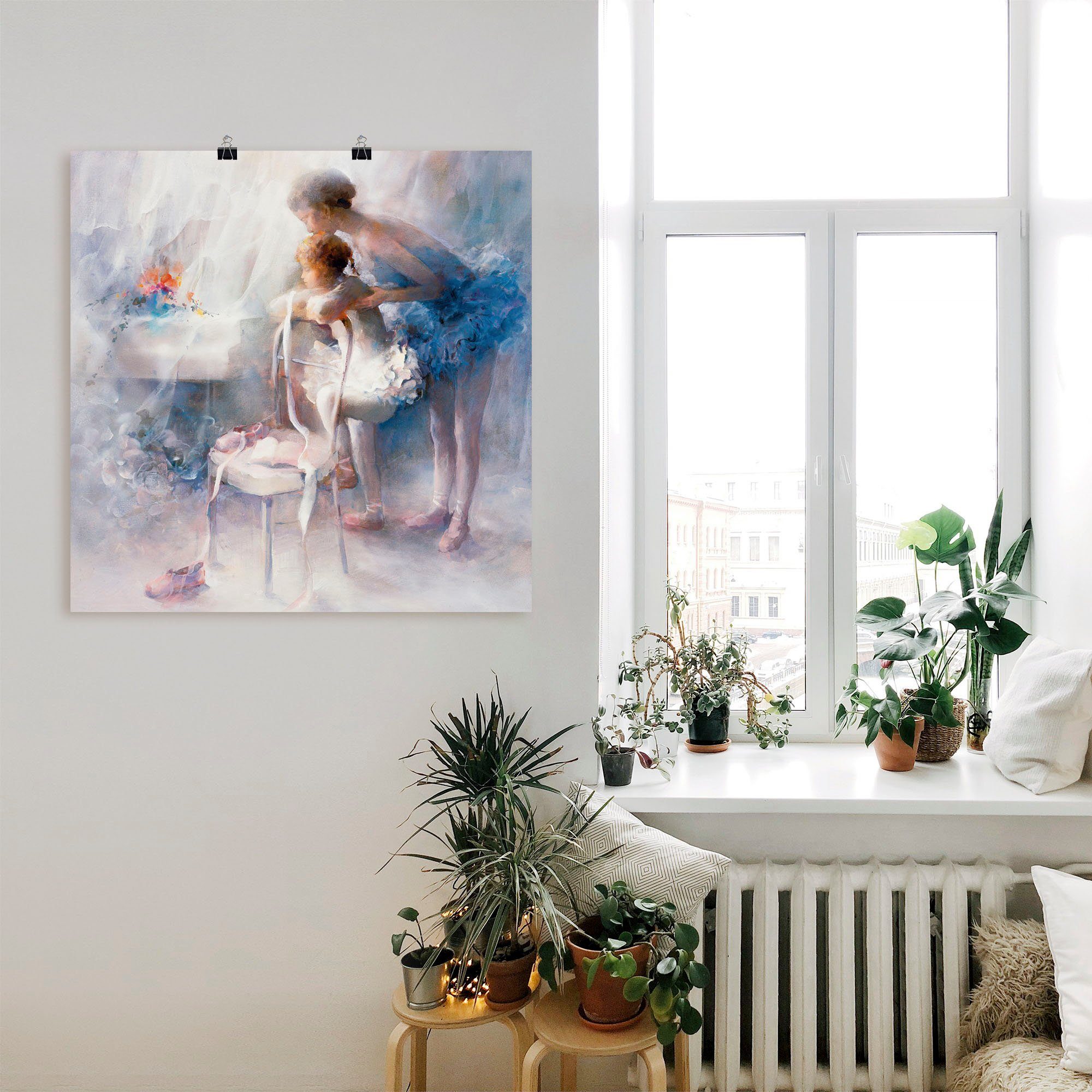 Artland Artprint Ballet als artprint op linnen, poster in verschillende formaten maten