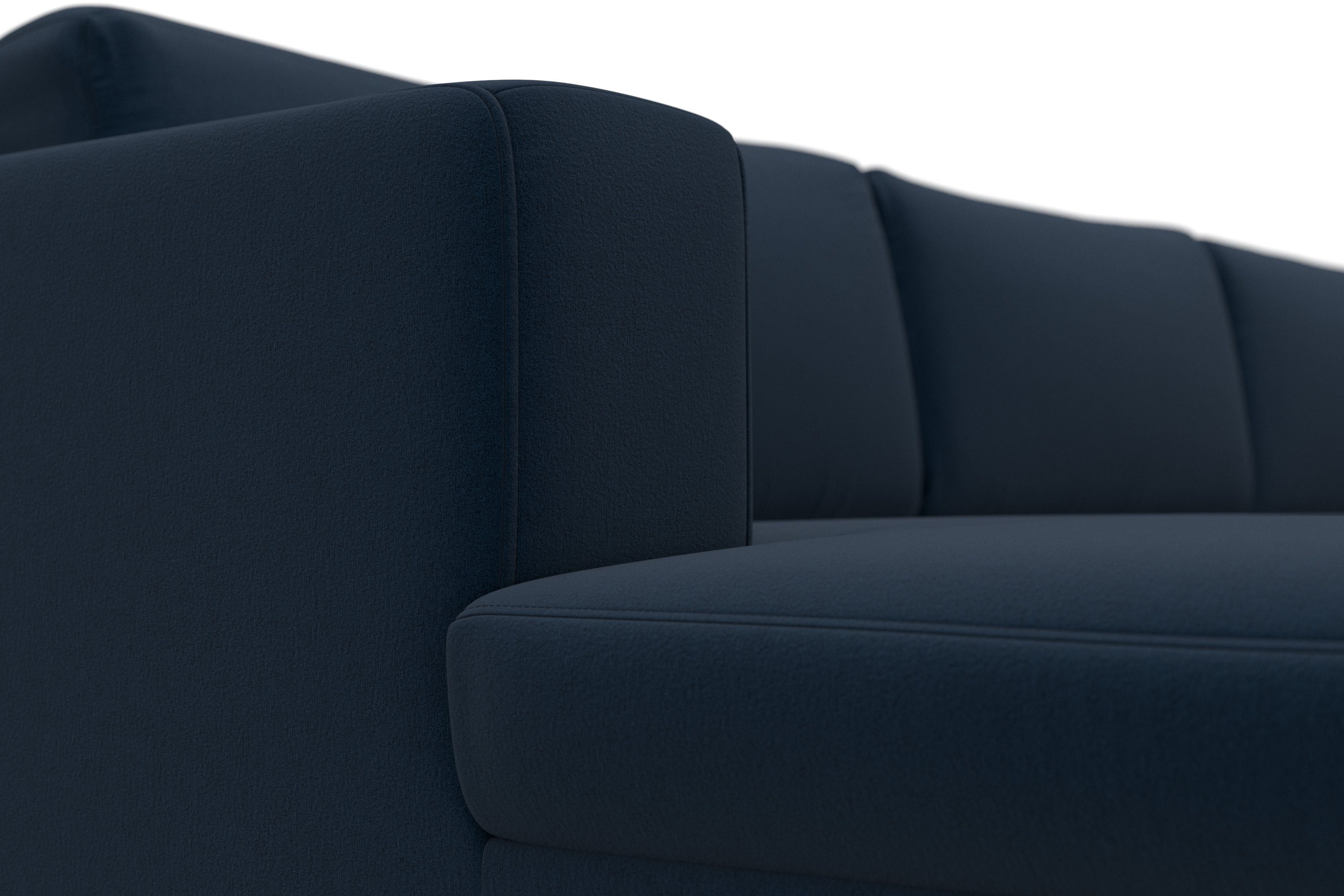 DOMO collection Zithoek Modica U-vorm XXL, in een moderne look met 2 royale récamiers, ook in cord