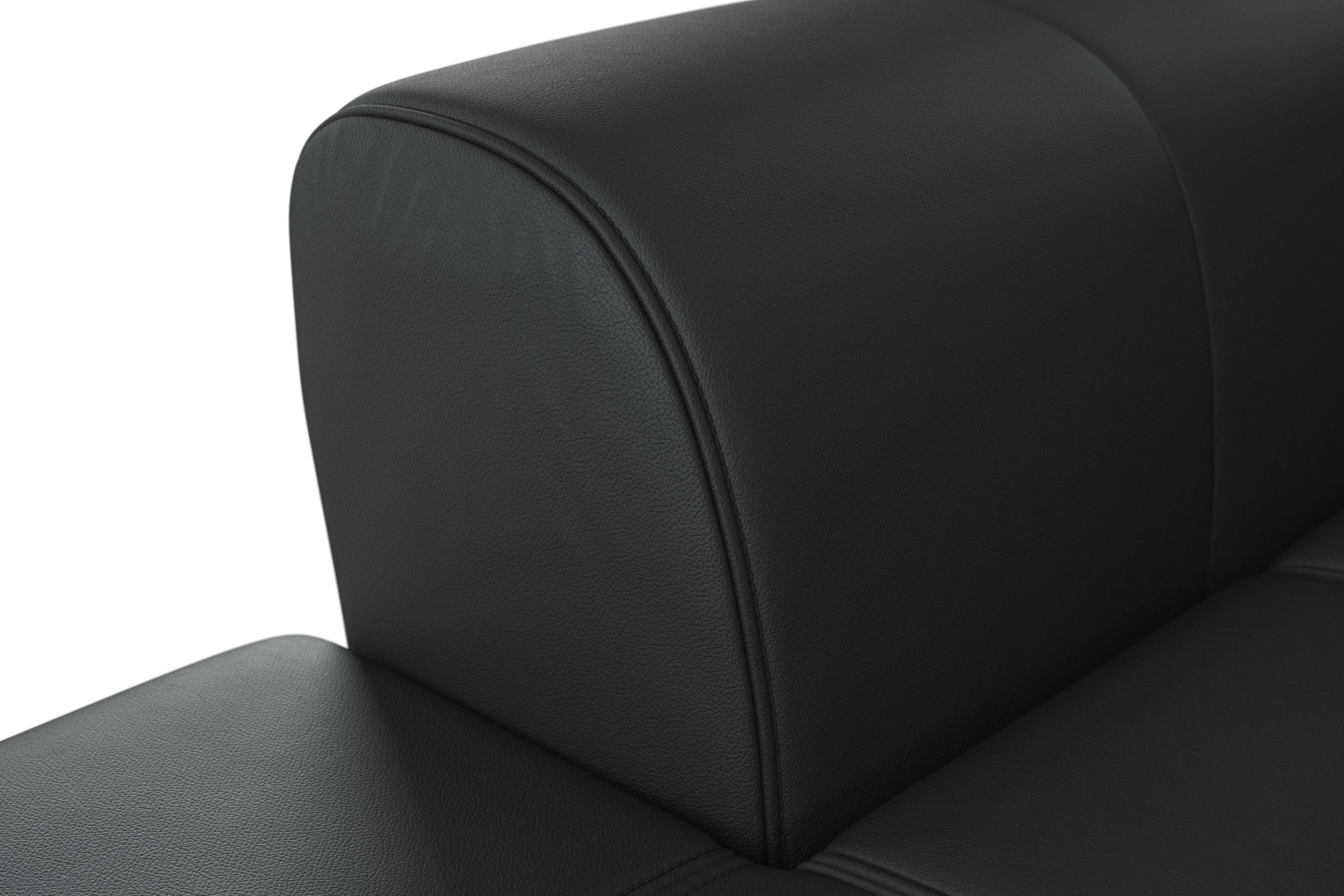 sit&more Zithoek Bendigo U-vorm inclusief zitdiepteverstelling, bodemvrijheid 12 cm, in 2 pootkleuren