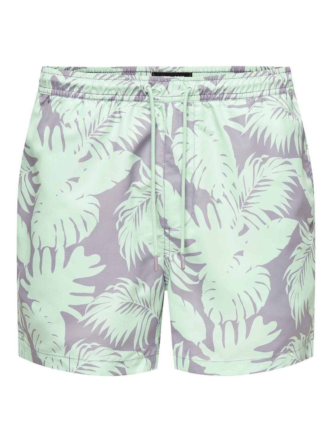 ONLY & SONS Zwemshort ONSTED LIFE SWIM SHORT FLOWER AOP 2